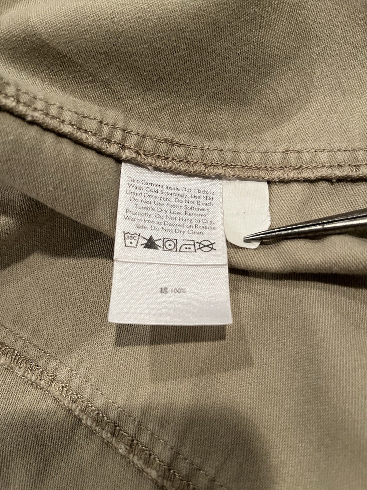 Eddie Bauer Men’s XXL Flannel, 100% Baumwolle Cotton, Preowned, Excellent