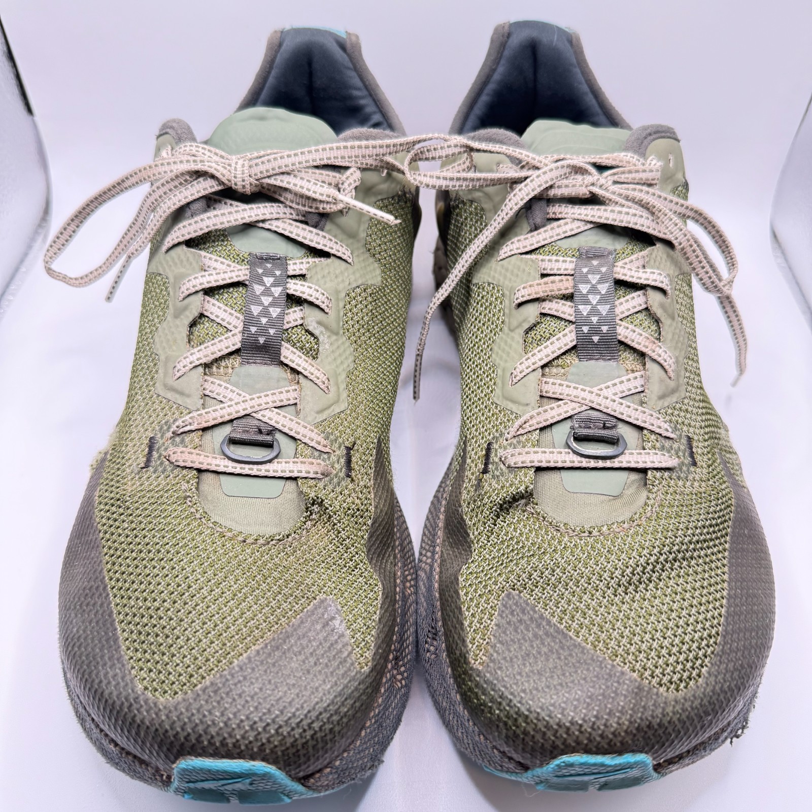Altra Timp 4 Mens Trail Running Shoes Forest Green Lace Up Sneakers Size 12
