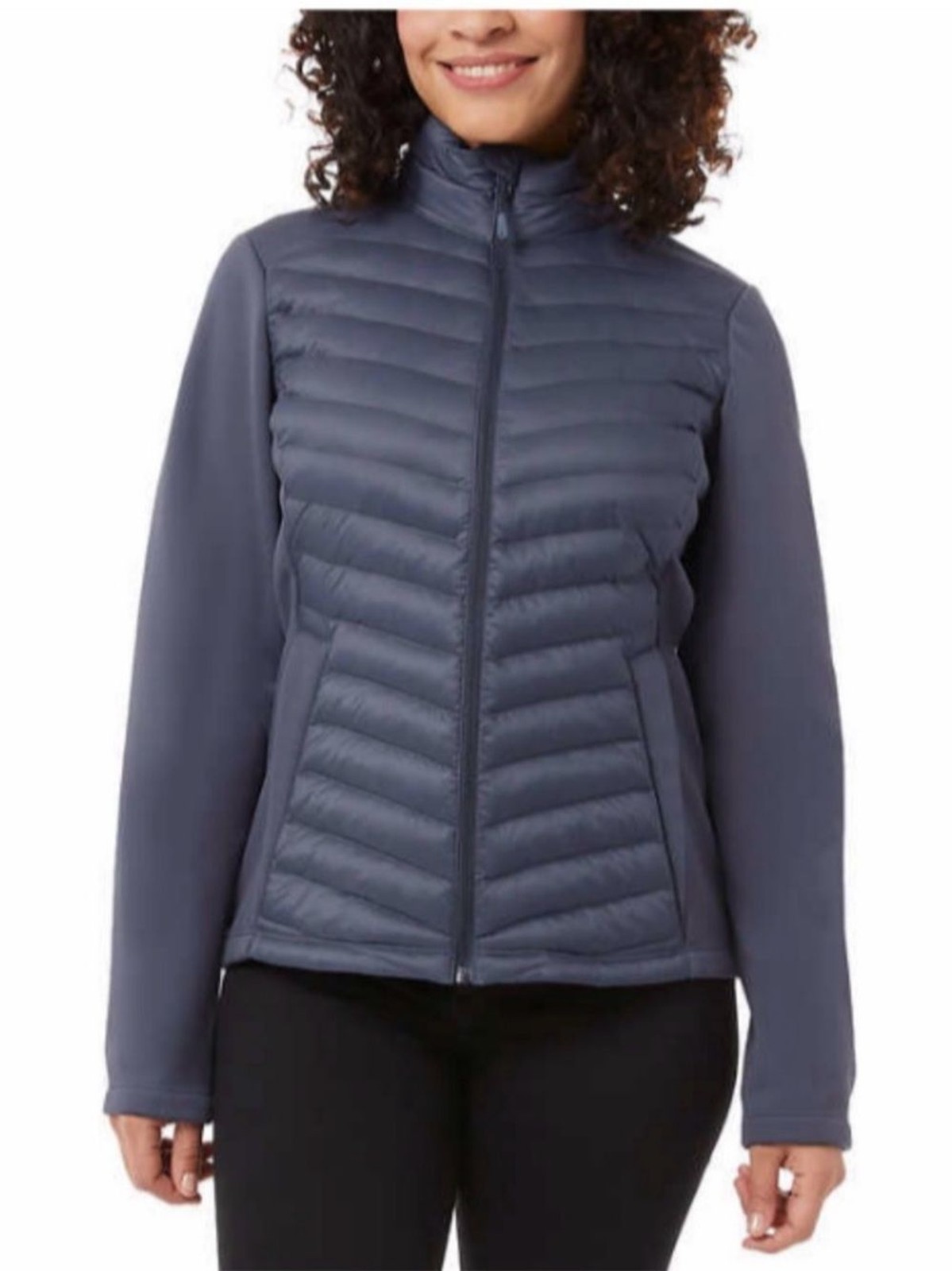 32 Degrees Women’s Softshell Quilted Hybrid Puffer 3-Piece Jacket Bundle XL