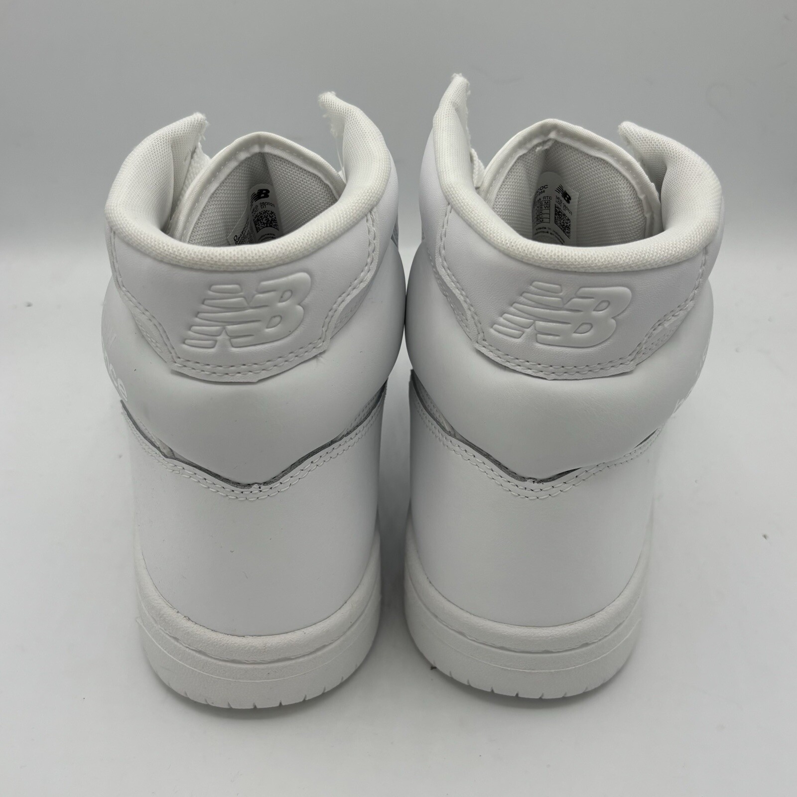 New Balance 480 Triple White BB480COC Hi top Sneaker skate Shoes Men’s 11D