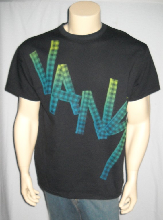 Y2K VANS T Shirt Men’s X-Large Skateboarding Luminocity Black NEW Old Stock 2007