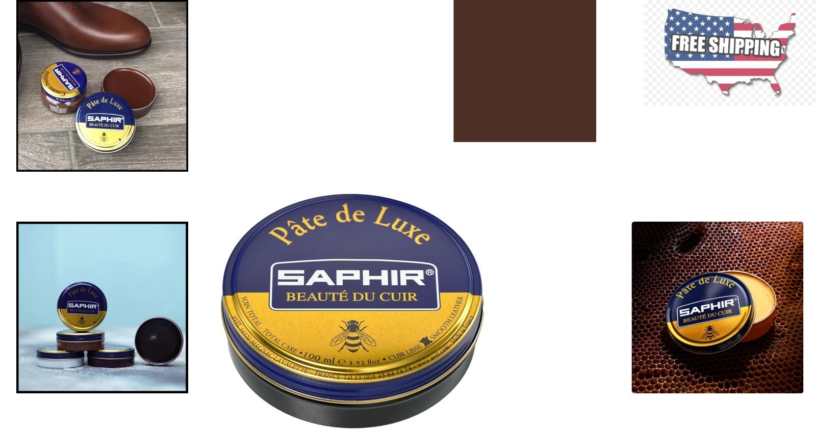 Luxury Black Wax Paste for Ultimate Shine – Professional Leather Care 50ml