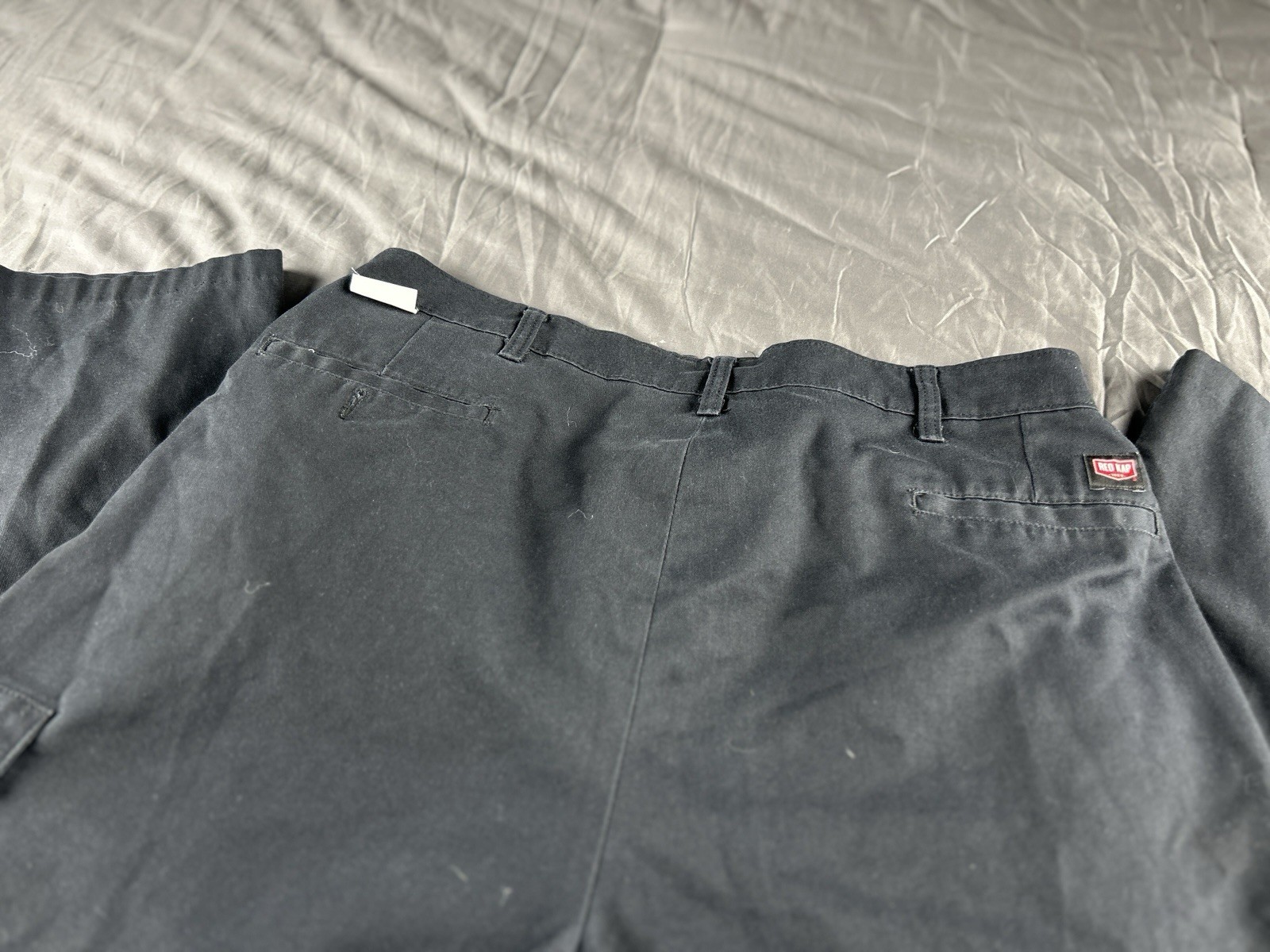 Spirit Red Kap PT88BK9 Black Twill Work Pants 38/34 Polyester/Cotton