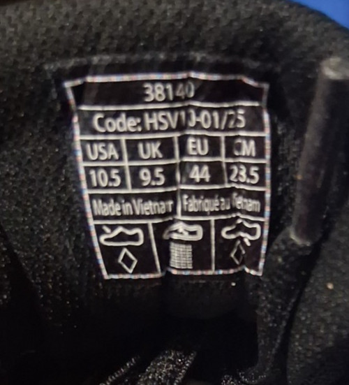 SHOES FOR CREWS Freestyle II Work Shoes Men’s Size US 10.5 Black