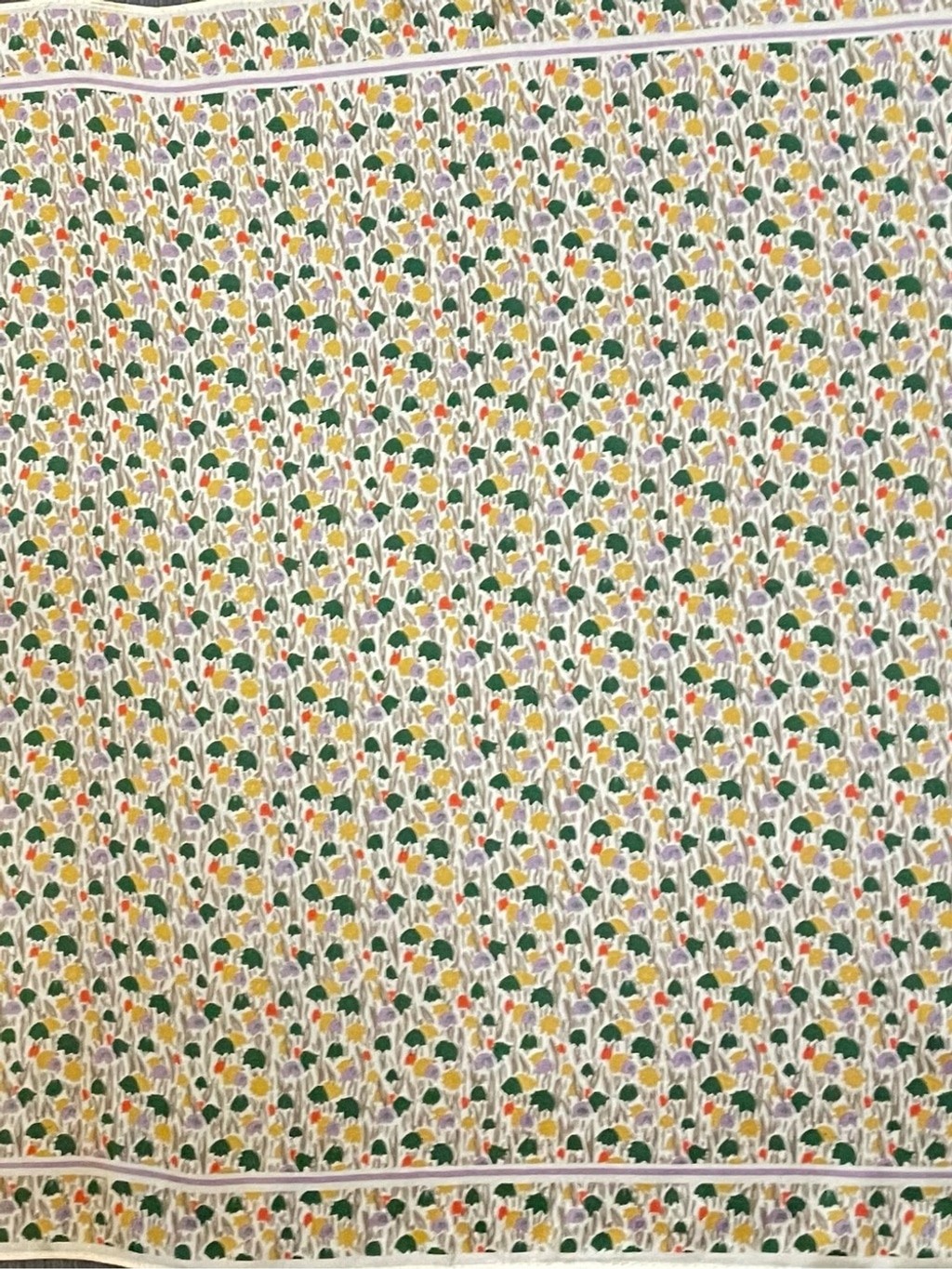 Vintage New Old Stock Echo Silk Scarf 17 In Sq Mint Condition