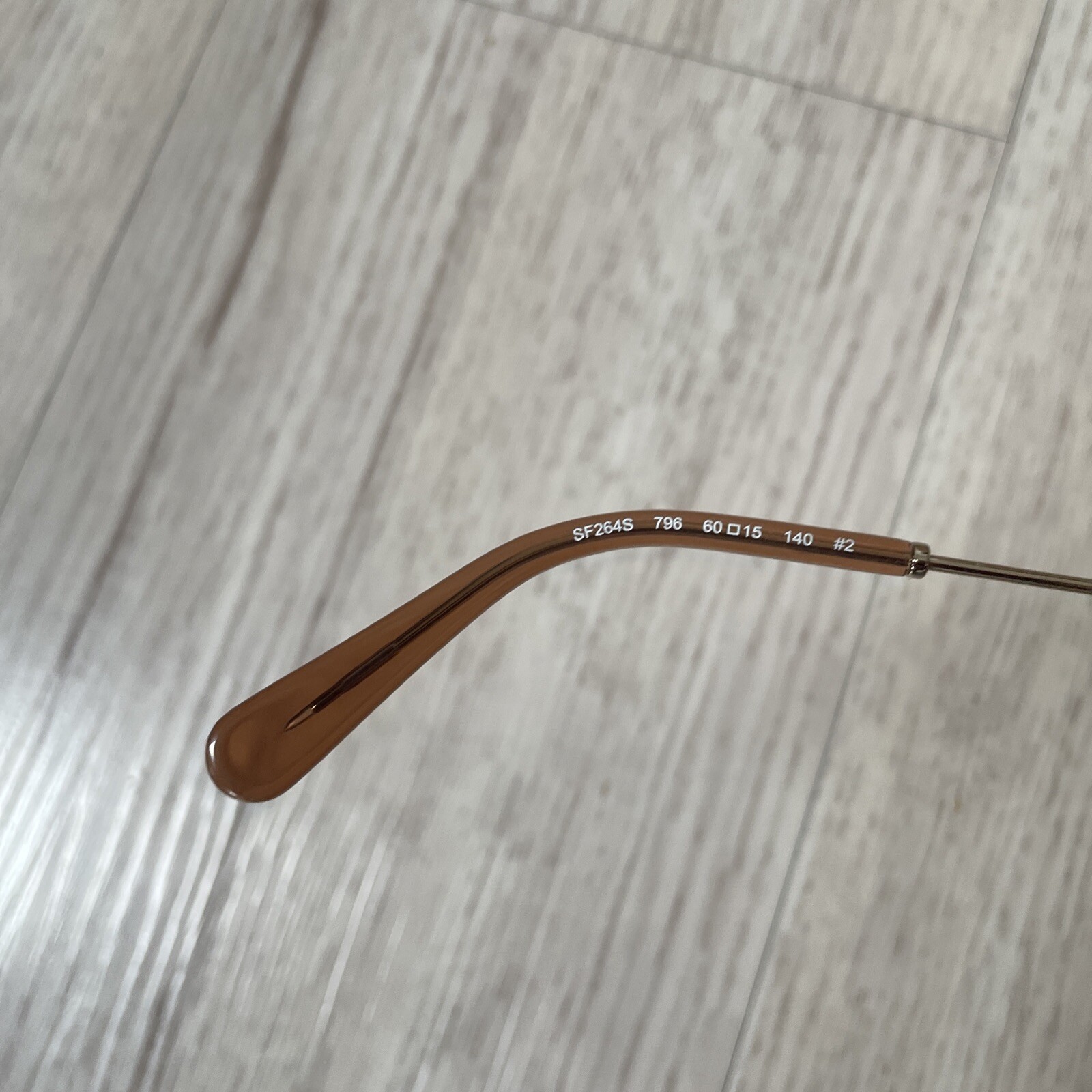 Salvatore Ferragamo Gradient Horn Ladies Sunglasses SF264S 796 60