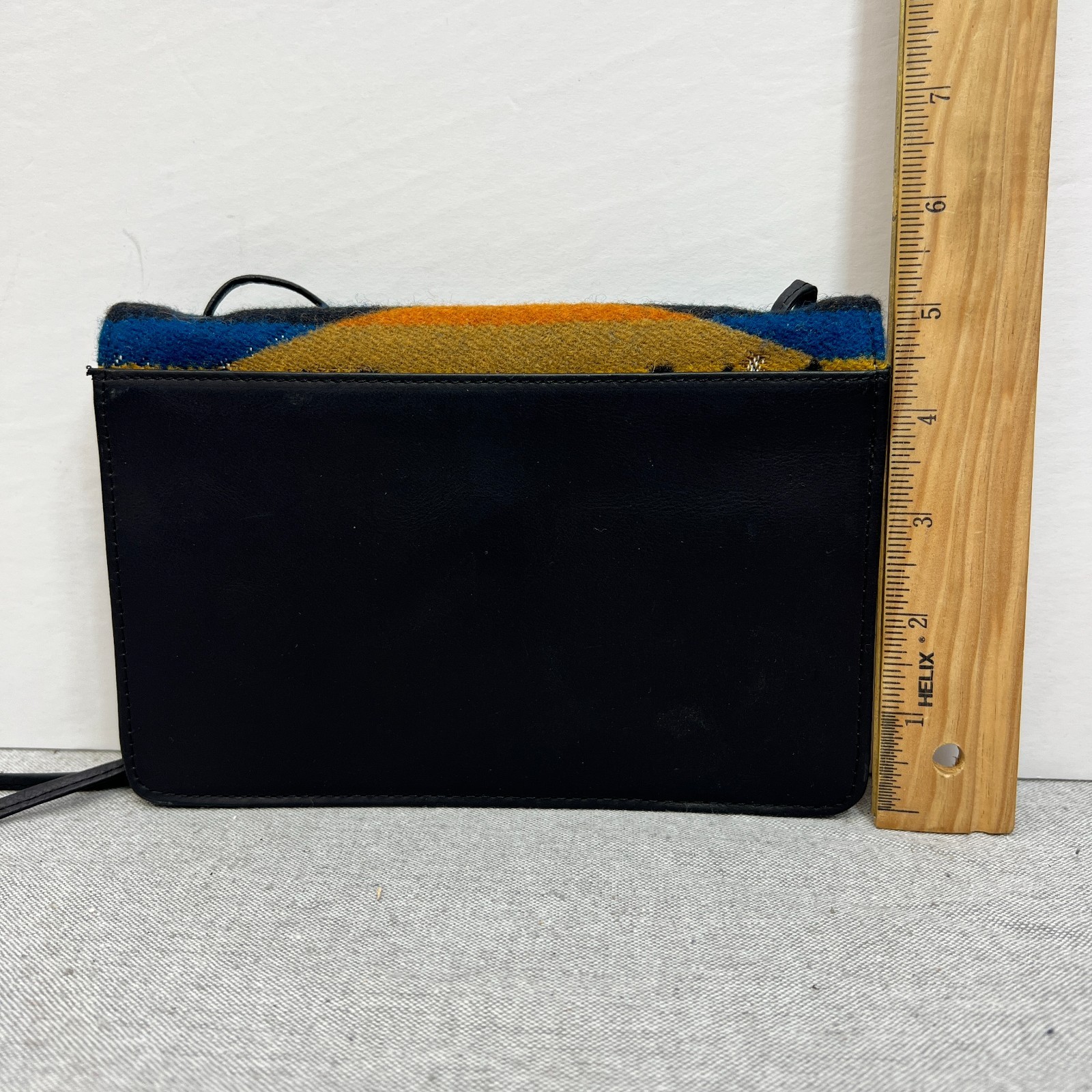 Pendleton Aztec Wool Crossbody Wallet with Strap Organizer Purse NWT!