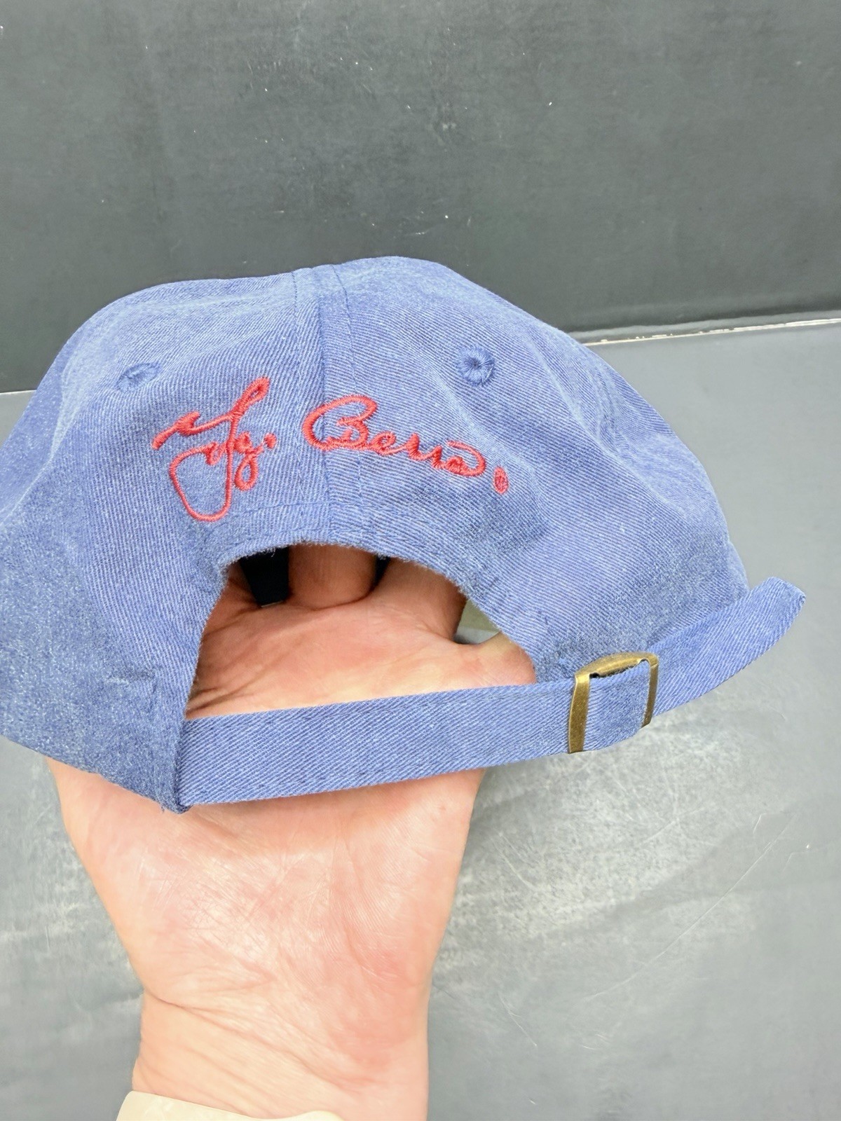 Vintage Headshots By Kc Caps Yogi Berra It Ain’t Over Till It’s Over Ball Cap