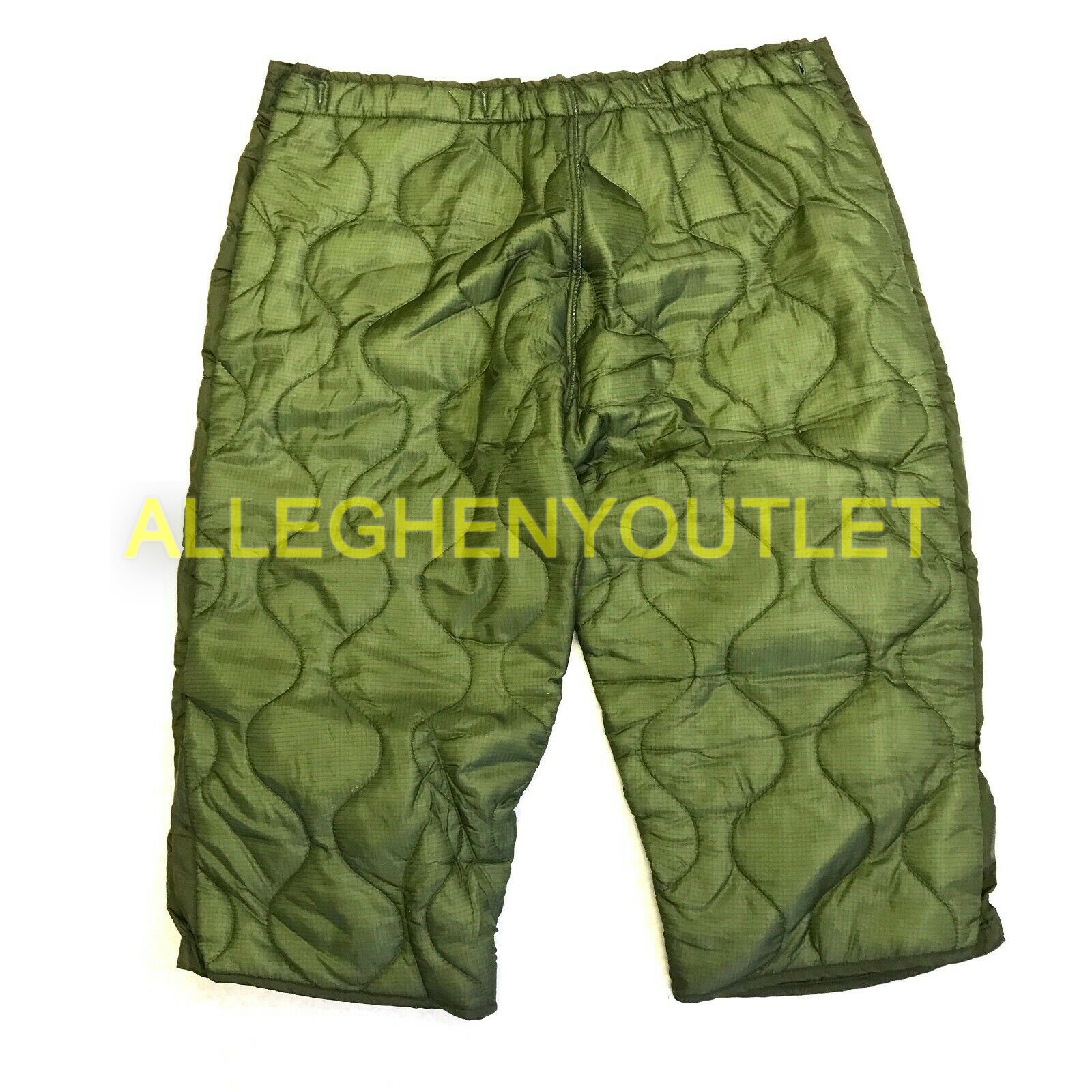 Military Cold Weather Field Pant Liners, M65 OD Green, LARGE Winter Trousers NEW