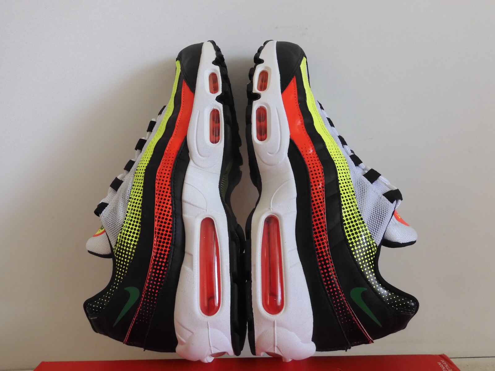Nike Air Max 95 Se Black-Aloe Verde-Crimson-Volt Retro Future Sz 11 [AJ2018-004]