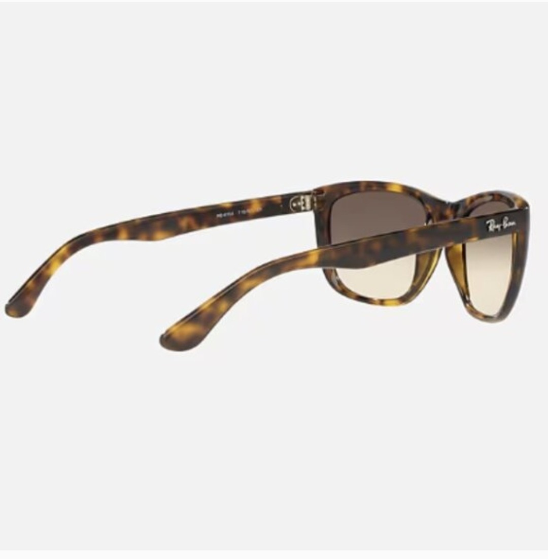 Rayban RB4154 57mm Women’s Sunglasses Polished Light Havana/Brown