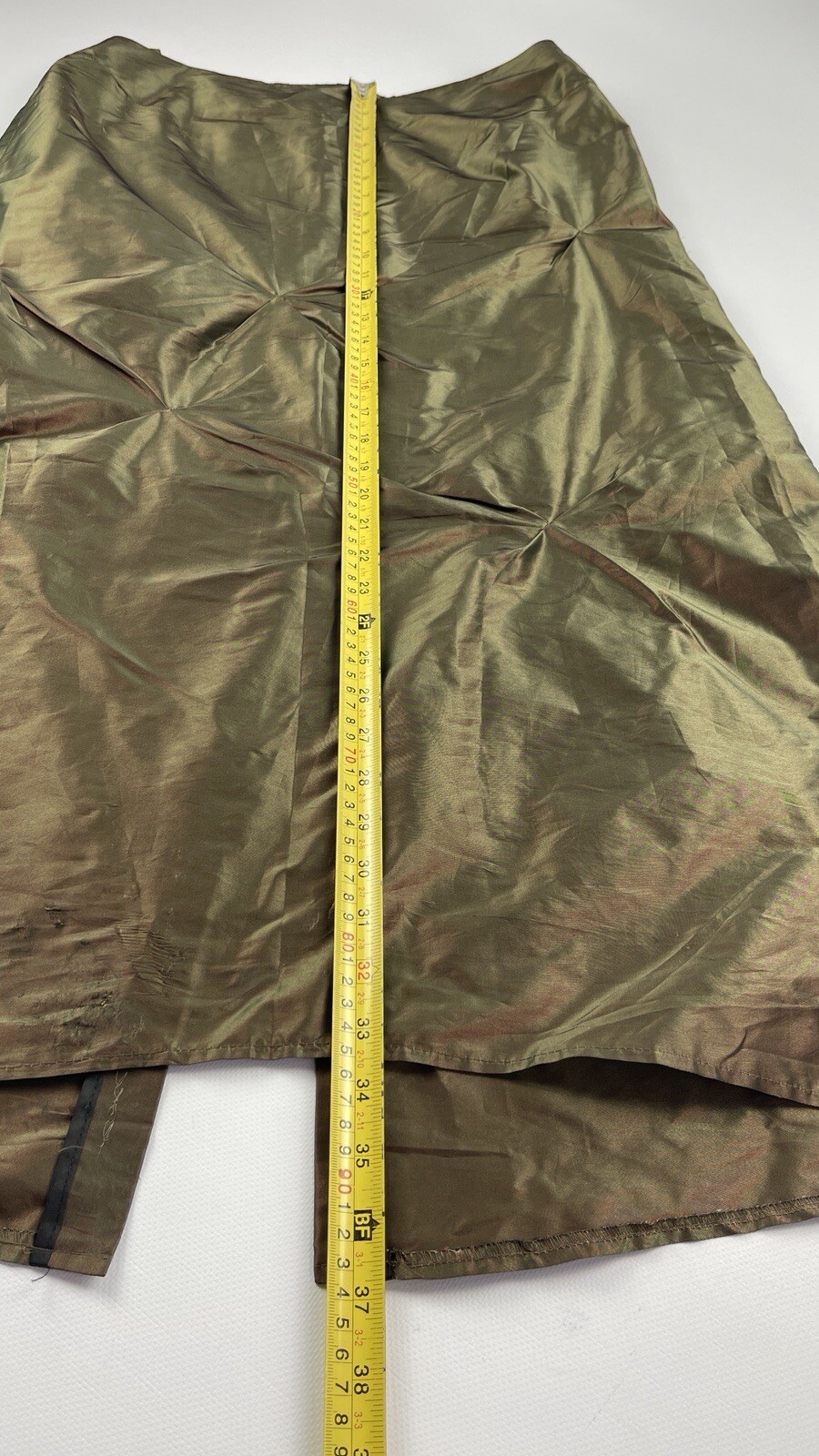 Apanage Avant Garde Olive Maxi Skirt Size 16