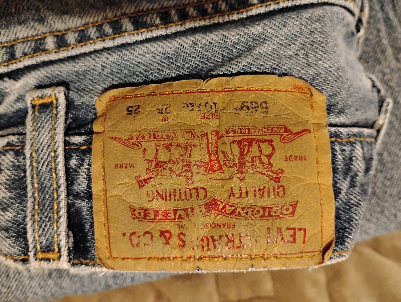 Vintage 90s Boys Levi’s Jeans 569