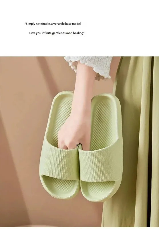 Massage Shower Slippers EVA Non Slip Waterproof Bathroom Slides Men Women