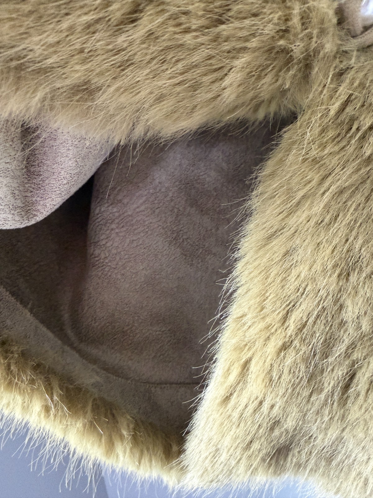 Women’s Olive Green Faux Fur Jacket Toggle Closure Long Winter Warm Coat