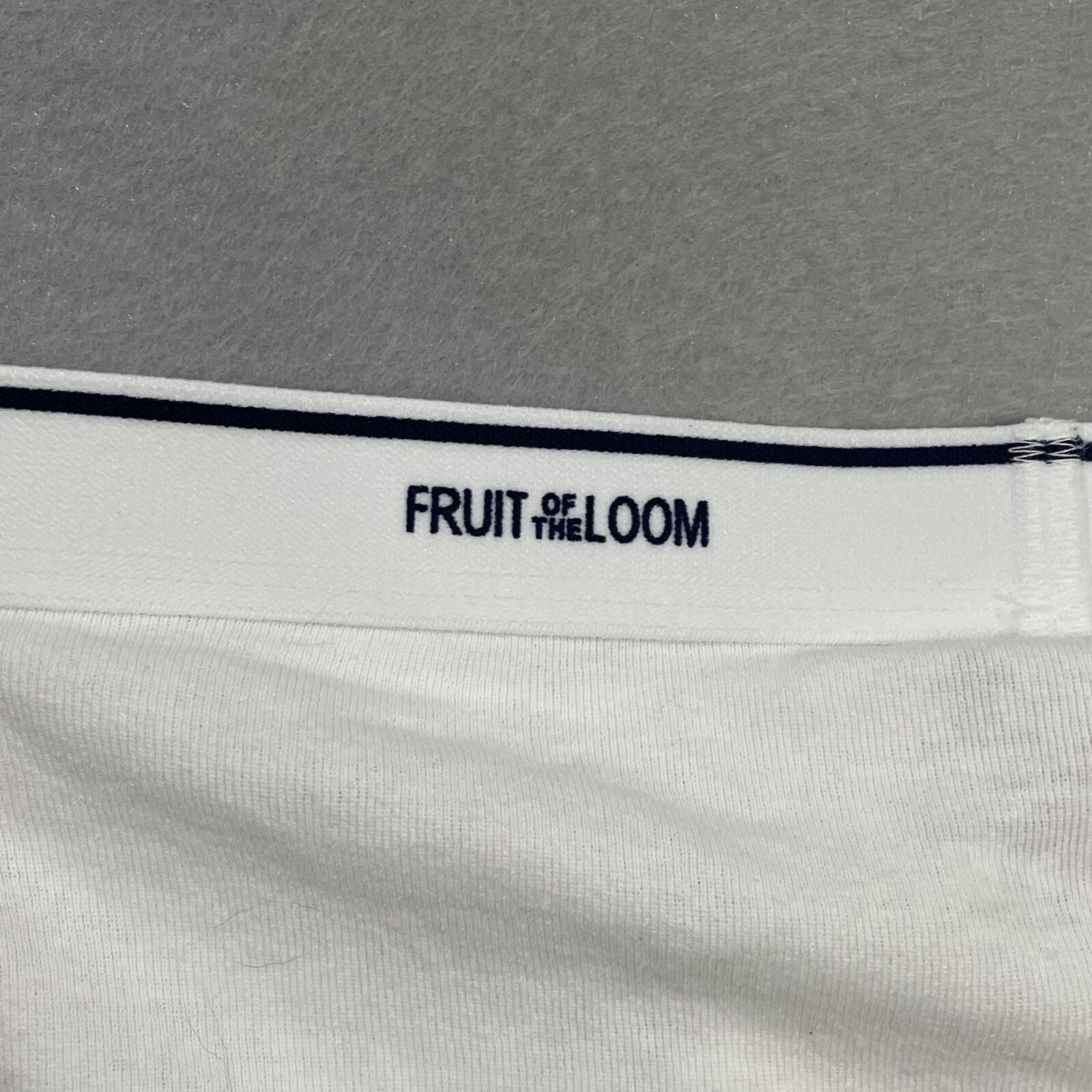 3-Pack • Fruit of the Loom Tag-Free Briefs Size 2XL • 44-46” Waist 100% Cotton