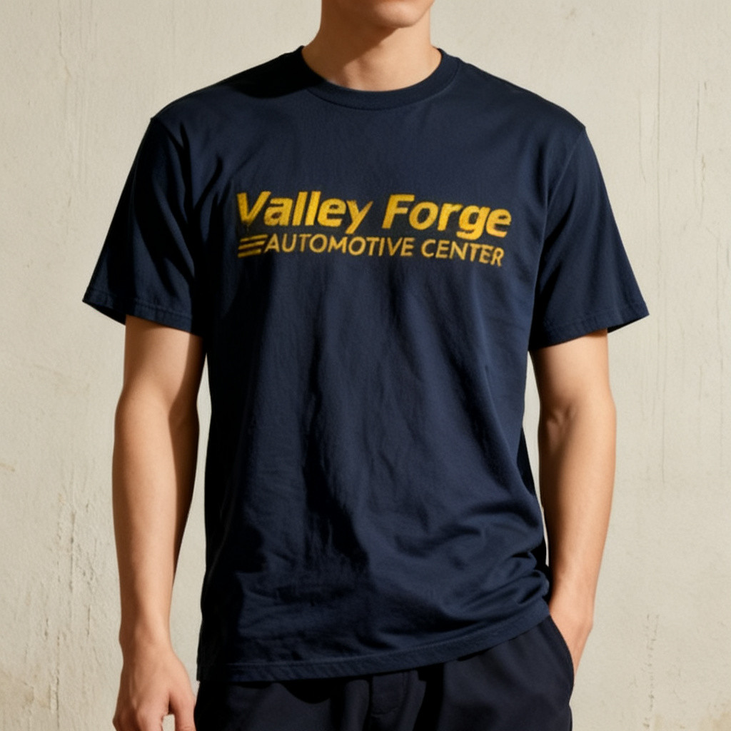 Valley Forge Automotive Center – Vintage Distressed Logo T-Shirt Nwt