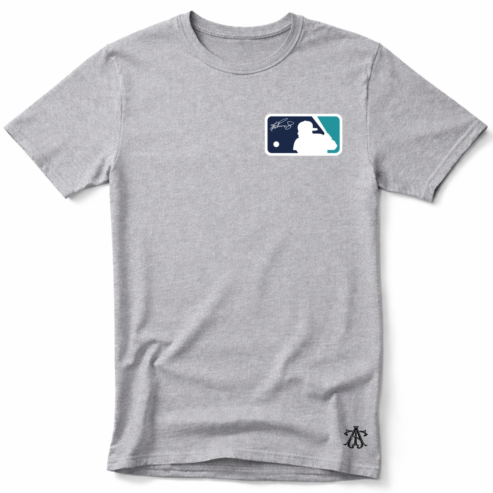 Ken Griffey MLB, Seattle Baseball themed Pre-Shrunk Ring Spun Cotton T-Shirt