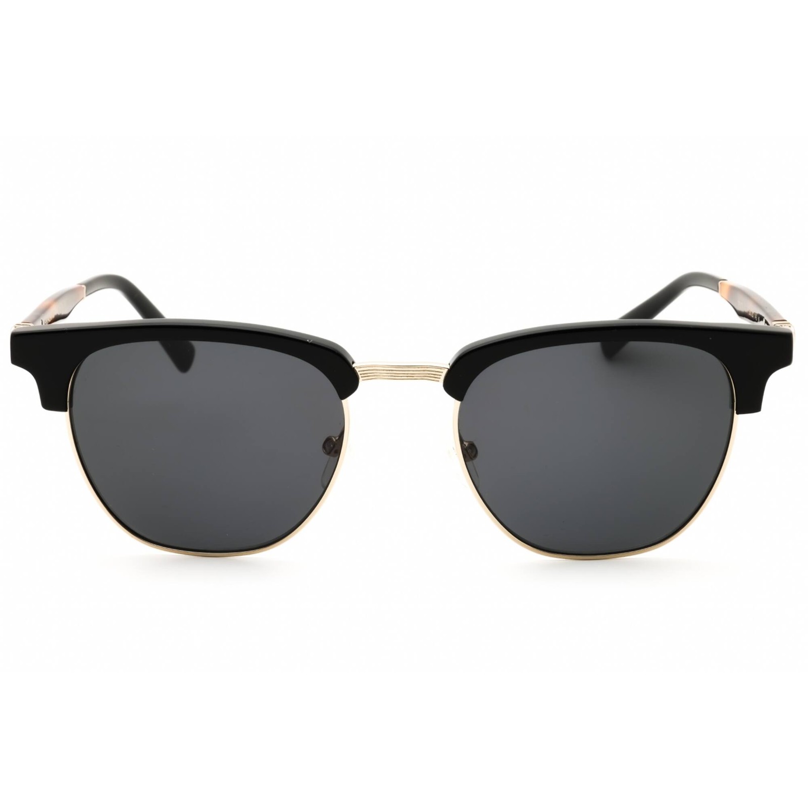 Salvatore Ferragamo Men’s Sunglasses Black/Gold Metal Full Rim Frame SF307S 011