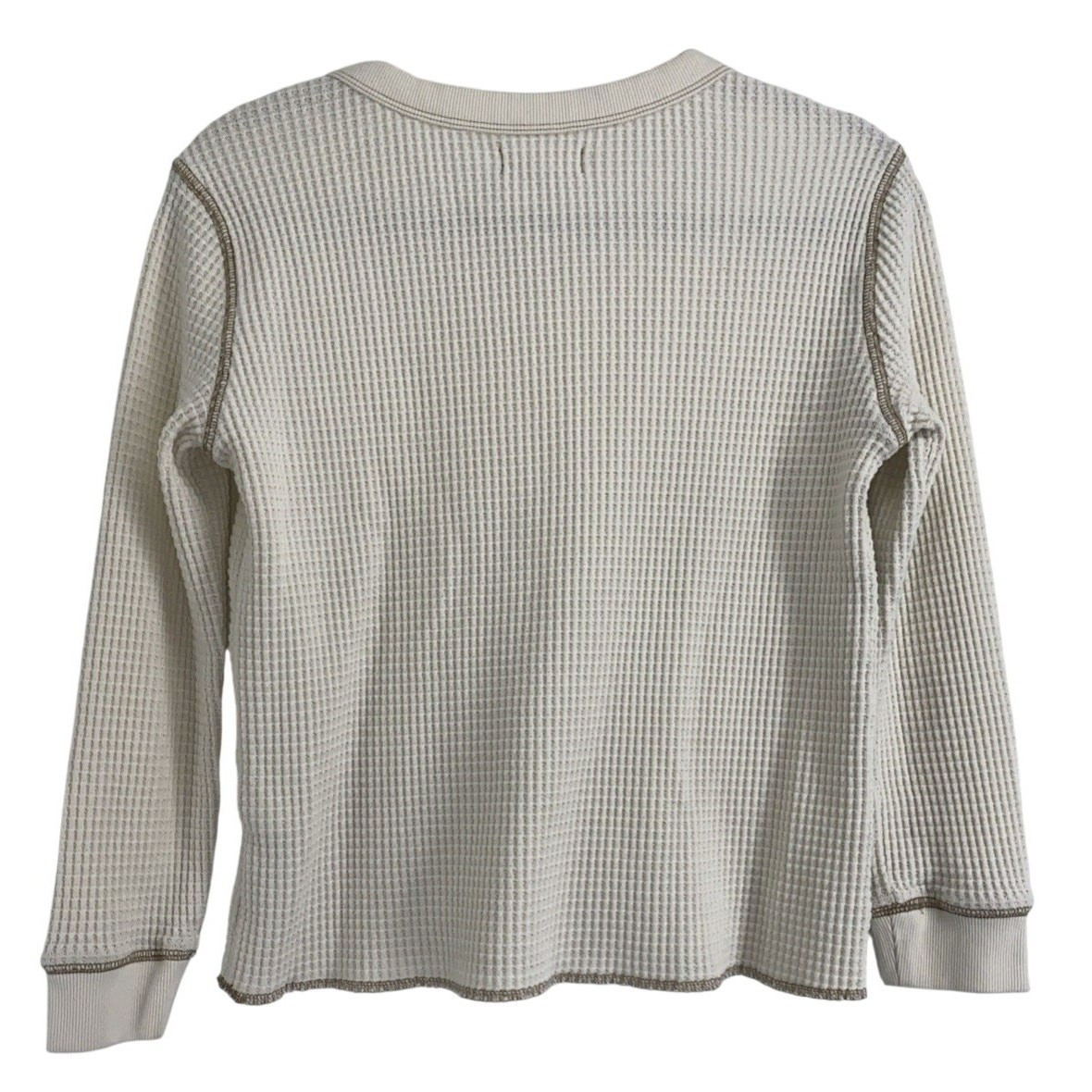 Madewell Waffle Split-Neck Crop Tee Women’s Size XXS NC632