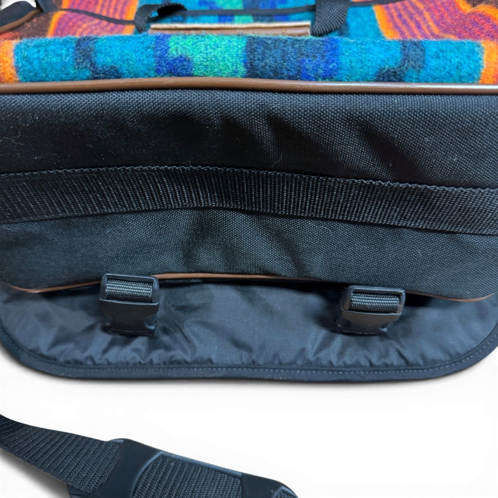 Pendleton Wool Messenger Bag, Portfolio Case, Tartan Travel Clock Lot USA