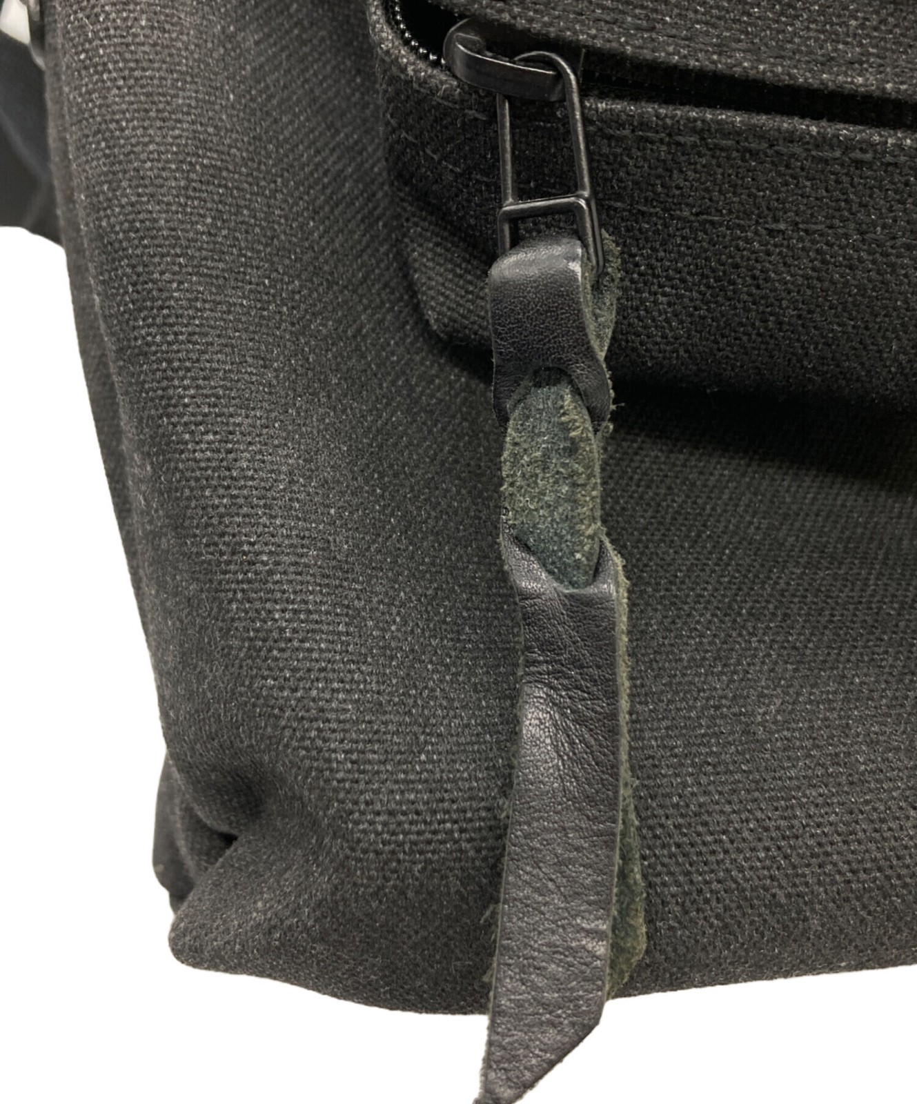 HENDER SCHEME Messenger Bag Small Canvas Black Authentic From Japan