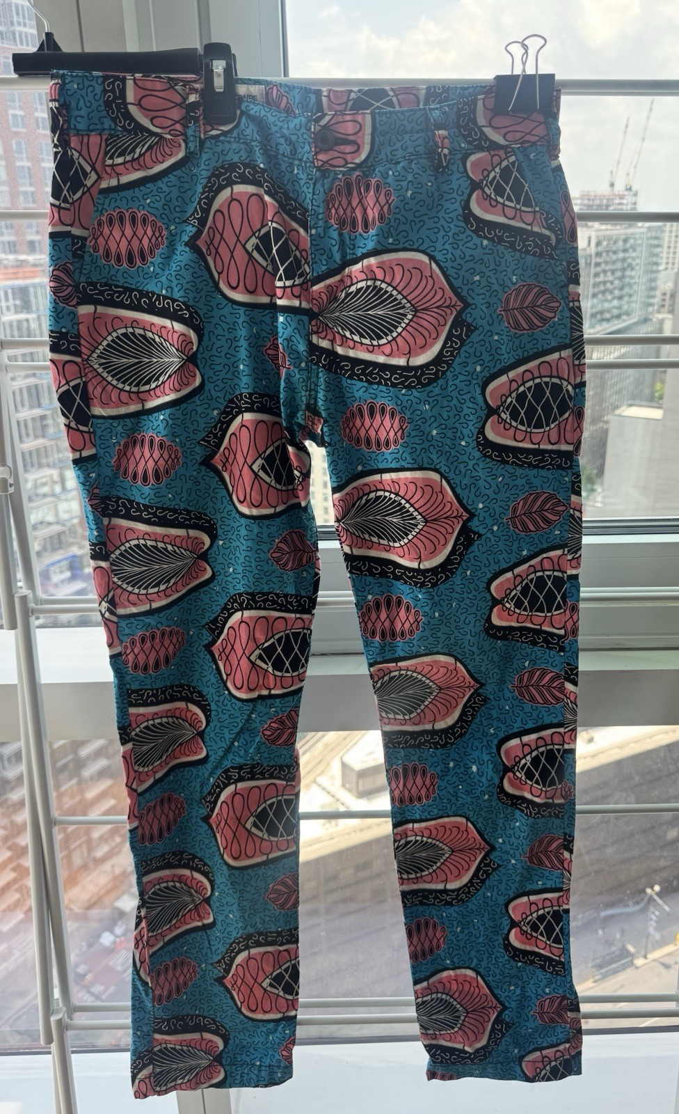 Atelier Beaurepaire Joseph African Wax Print Pants Women’s Size 32