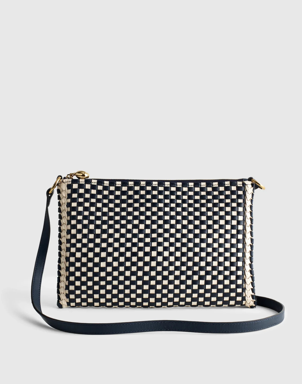 The Signature Woven Crossbody Pouch – Juniper Berry Multi