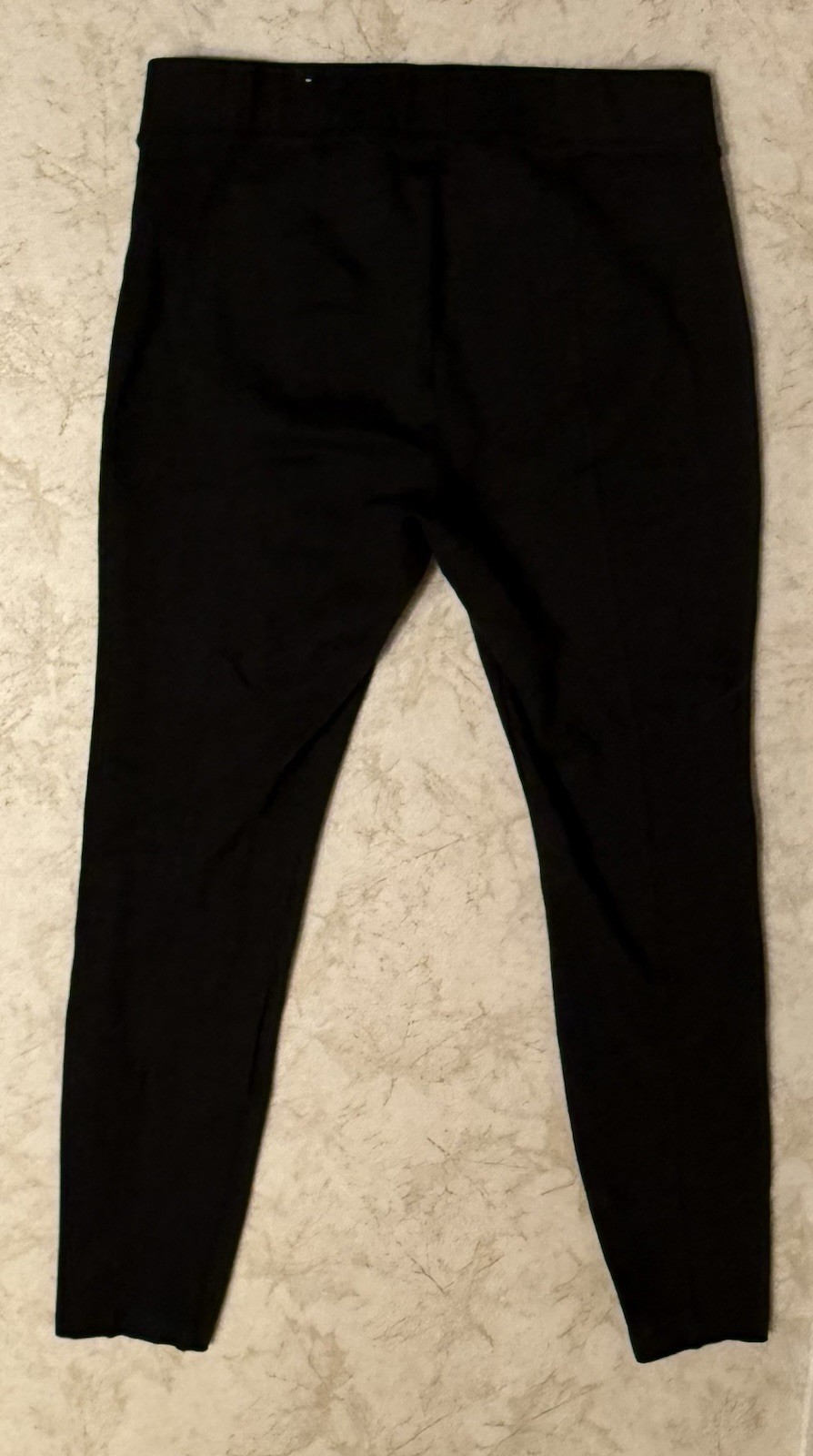 Old Navy Stevie Ponte Pants Women’s M Grey Pull On, Elastic Waist Skinny/Career