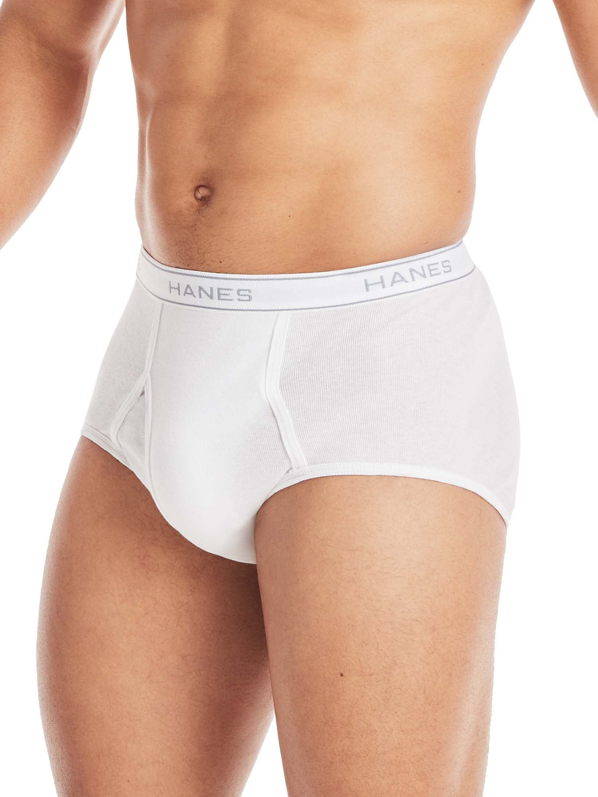 Men’s Value Pack White Briefs, 6 Pack