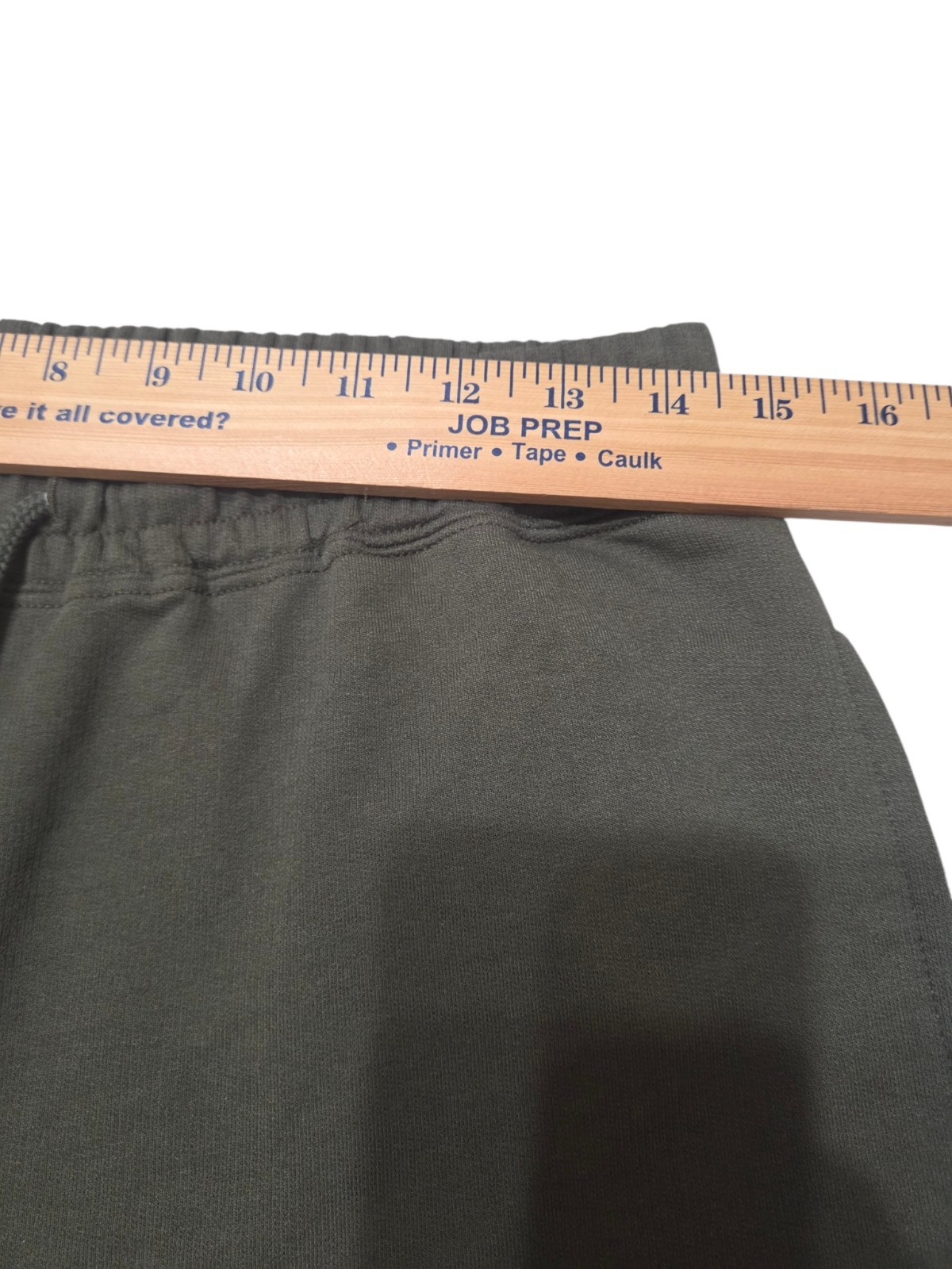 RARE Disney Japan Zootopia Nick Wilde Sweat Shorts Elastic Waist S Green A9.1