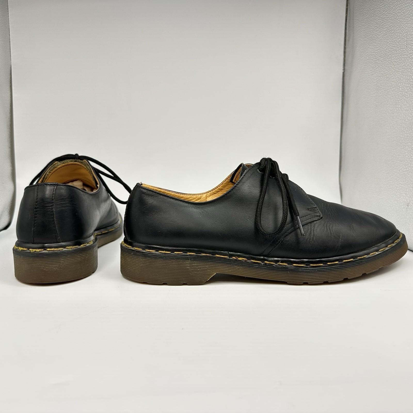 Vintage early 1990s Doc Martens 1461 shoes Made in England Men 12 UK 12.5- 13 US