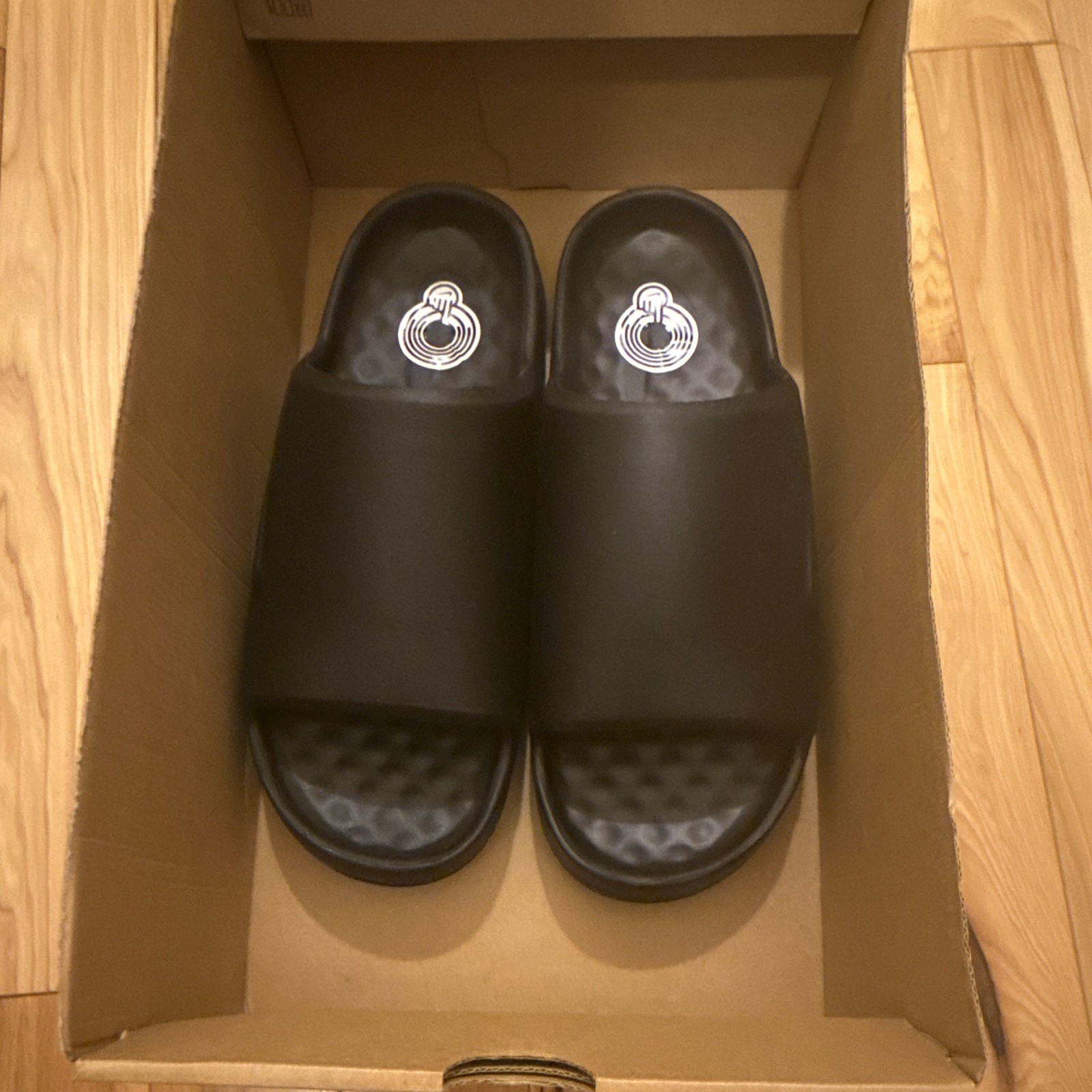 Nike Calm Slide 2.0 Black Men’s Rubber Slip-On Sandals US 12 EU 46 IB0183-001