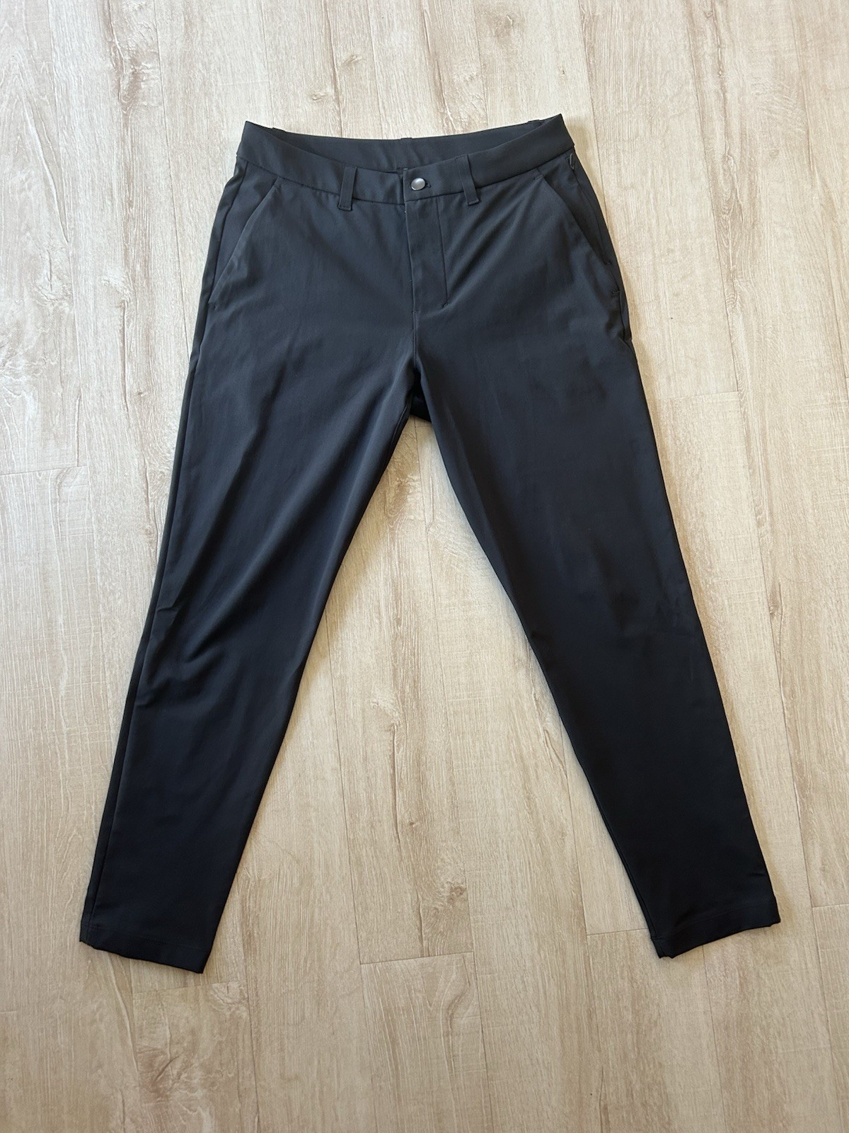 lululemon Men’s Obsidian ABC Slim-Fit Trouser 30w x 30L Warpstreme