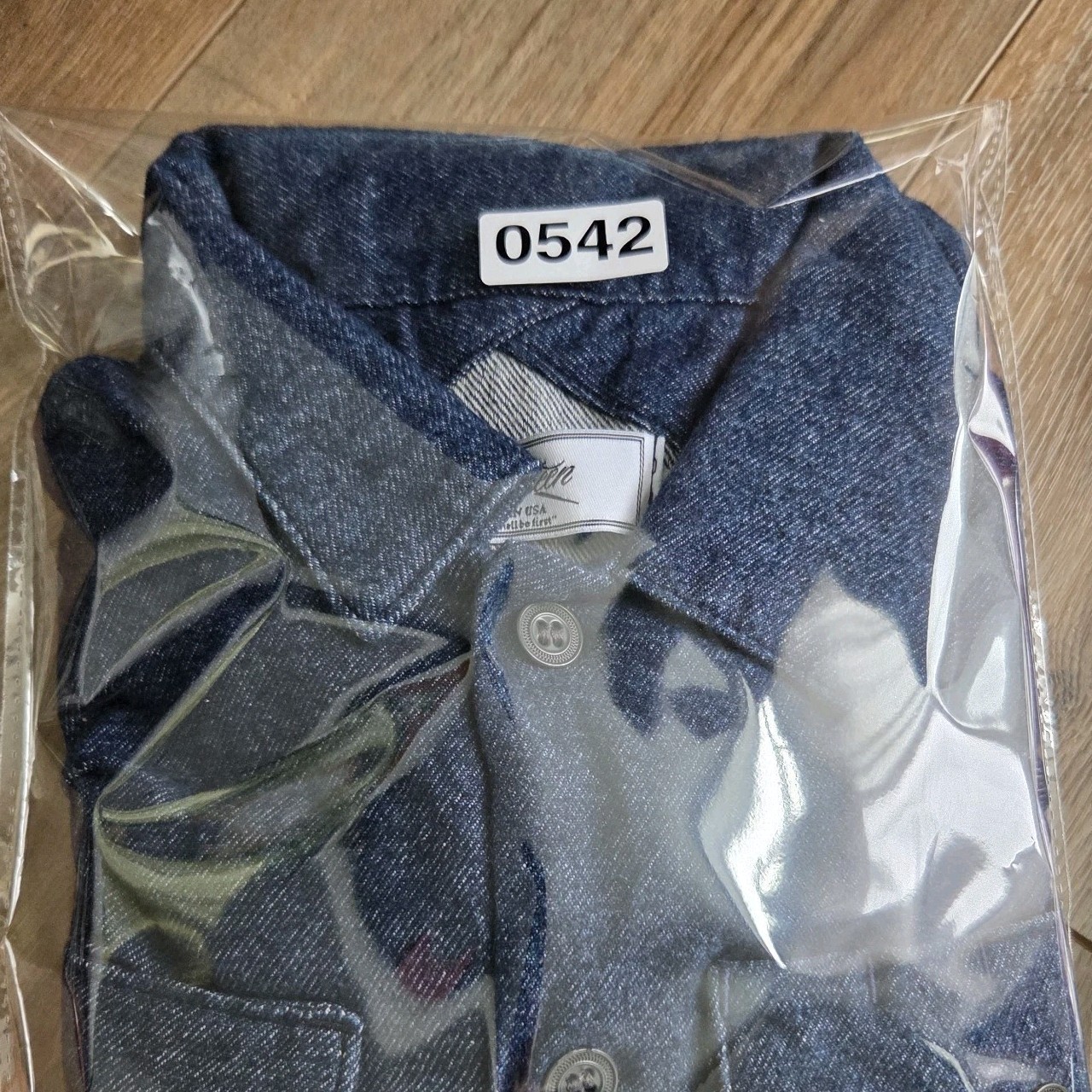 3Sixteen Cotton Button Up Navy Blue Men’s Size Medium Long Sleeve Shirt