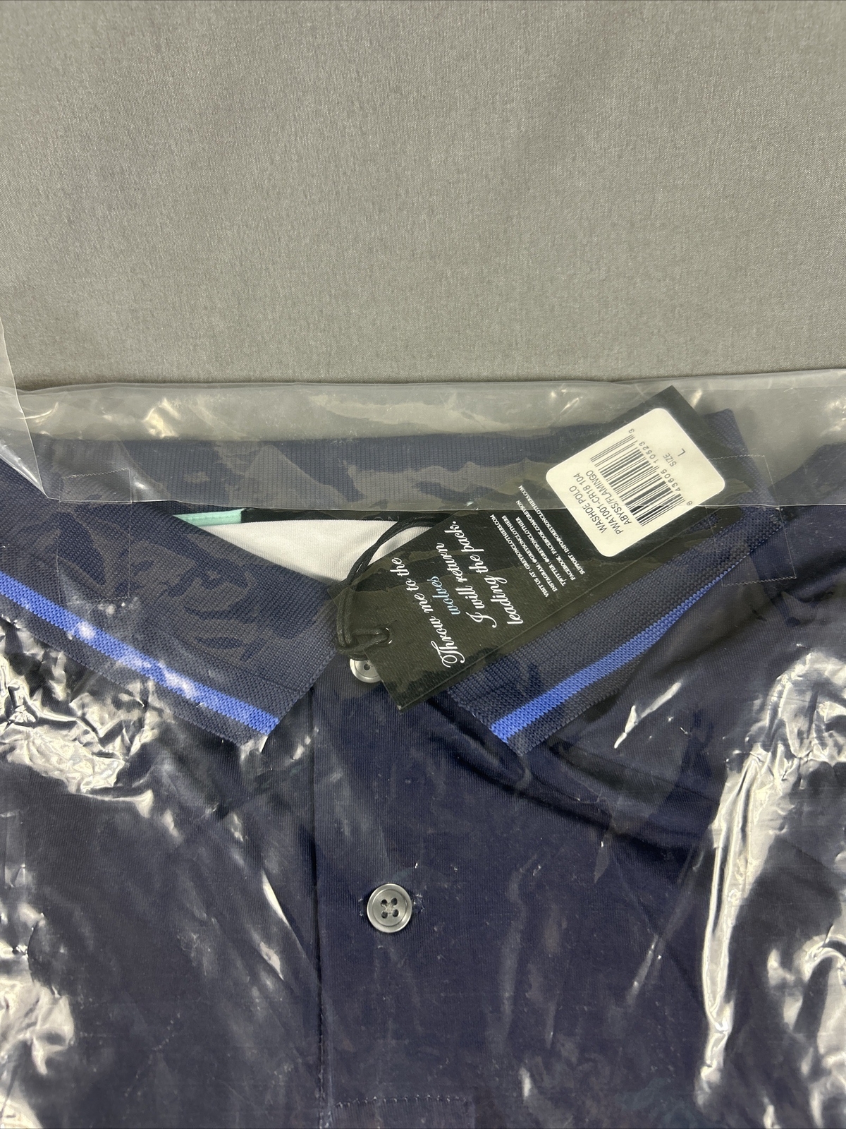 Greyson Golf Shirt Polo Washoe Large Abyss Flamingo Colorblock NWT MSRP $90