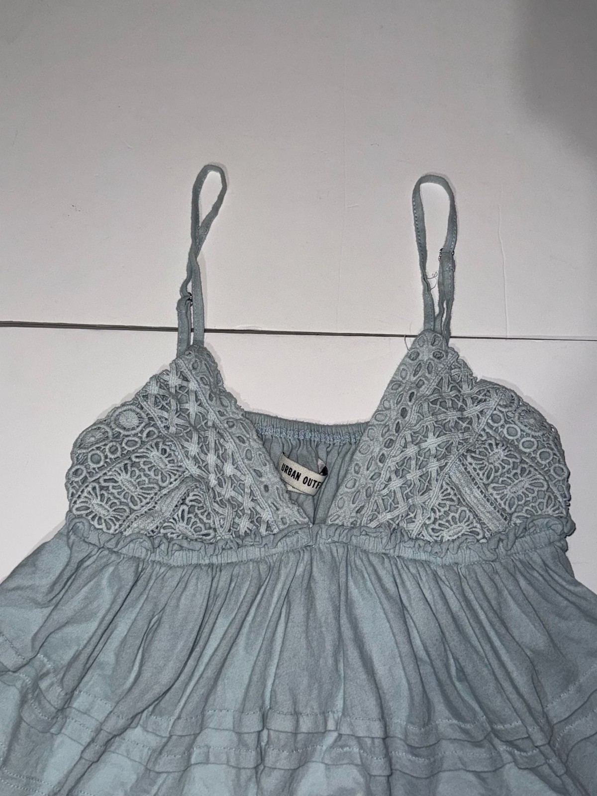 Urban Outfitters BDG Bella Lace Crochet Babydoll Cami Top