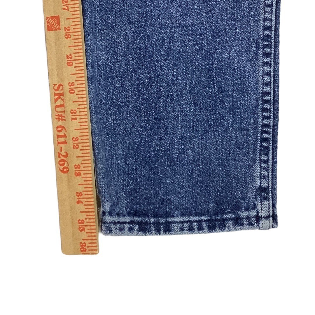 Vintage Wrangler Silverlake High-Waisted No Back Pocket Blue Jean Denim Size 8