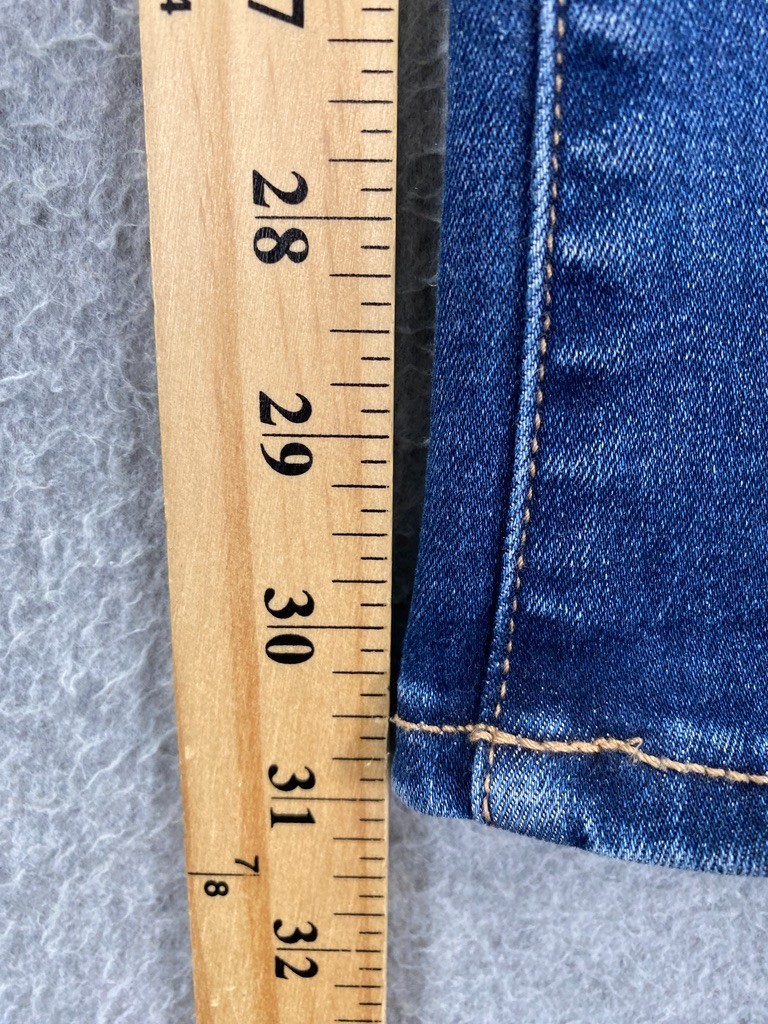 American Eagle Kick Boot Jeans Womens 6 Reg Blue Stretch Medium Wash Denim