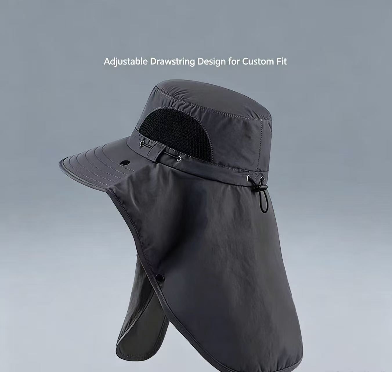Versatile Detachable Sun Hat, Windproof & Breathable for Hiking,Camping & Travel