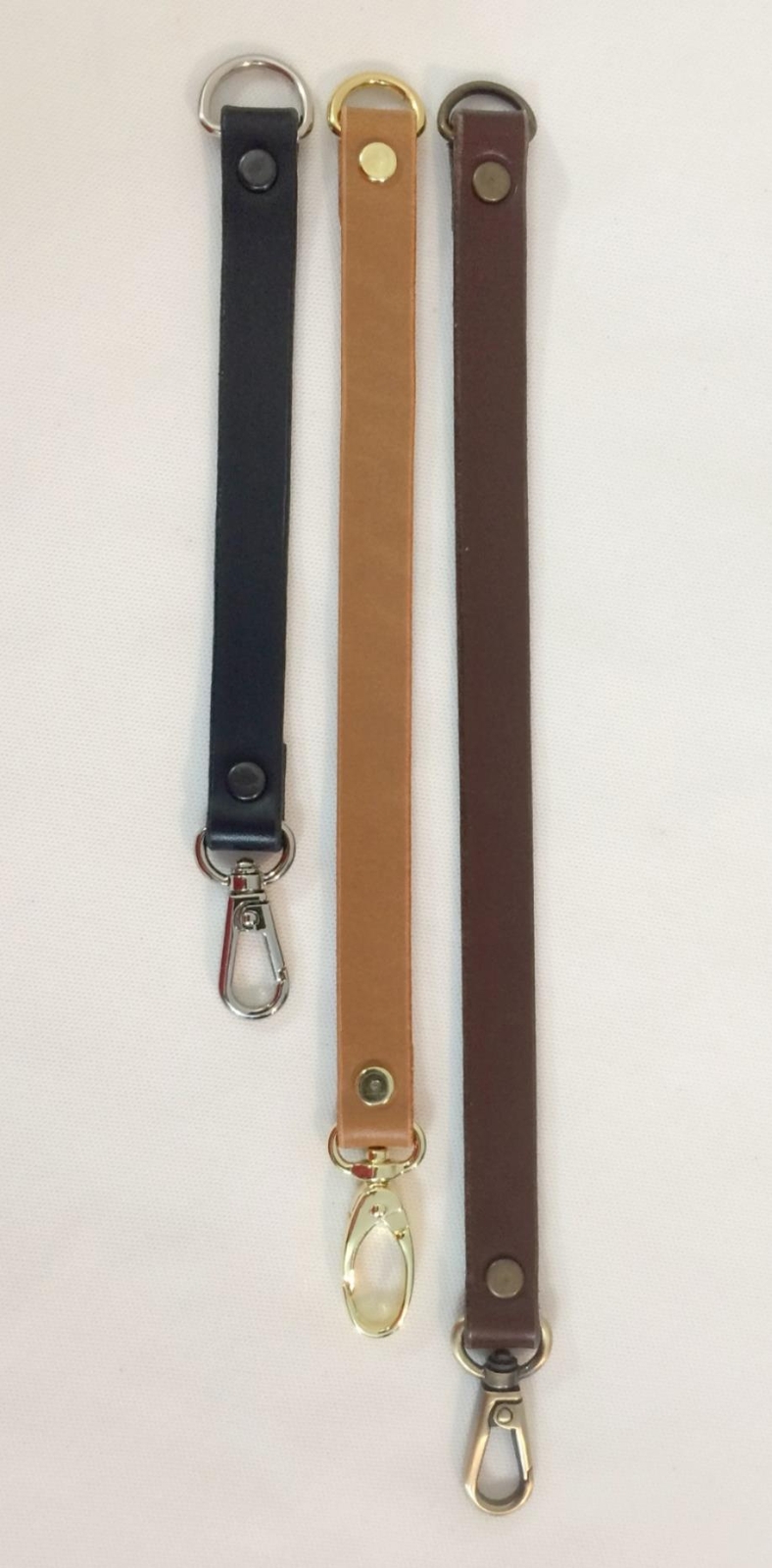 1″ Leather Strap Extenders Extensions for Purse Bag Luggage Straps – 3 lengths