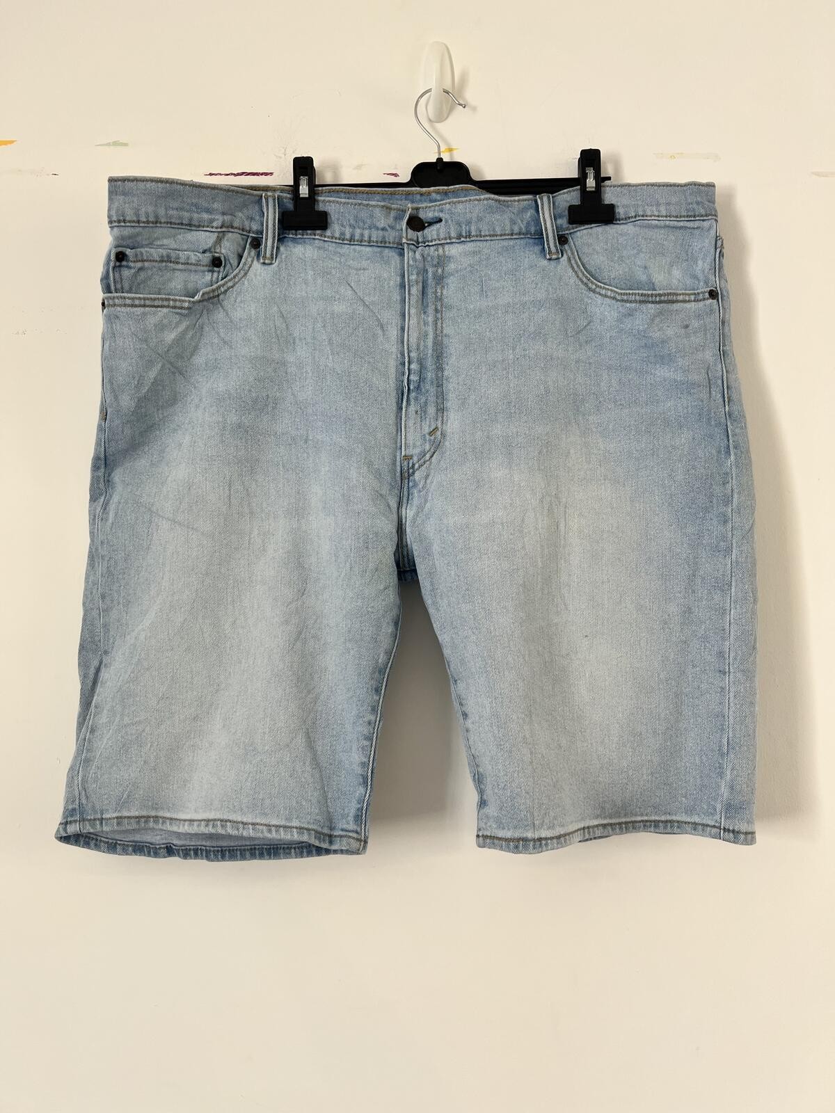 Levi’s 505 Short Blue Denim W44 Hemmed Grade A #194