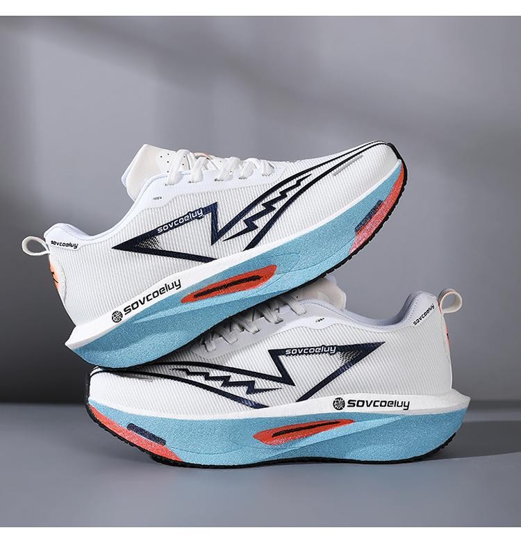 Running Shoes Carbon Board Speciality Marathon Men Sports Breathable Lightweight