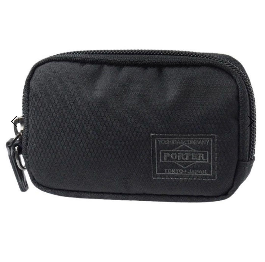 Brand New Unused PORTER DILL Multi Coin Case Black