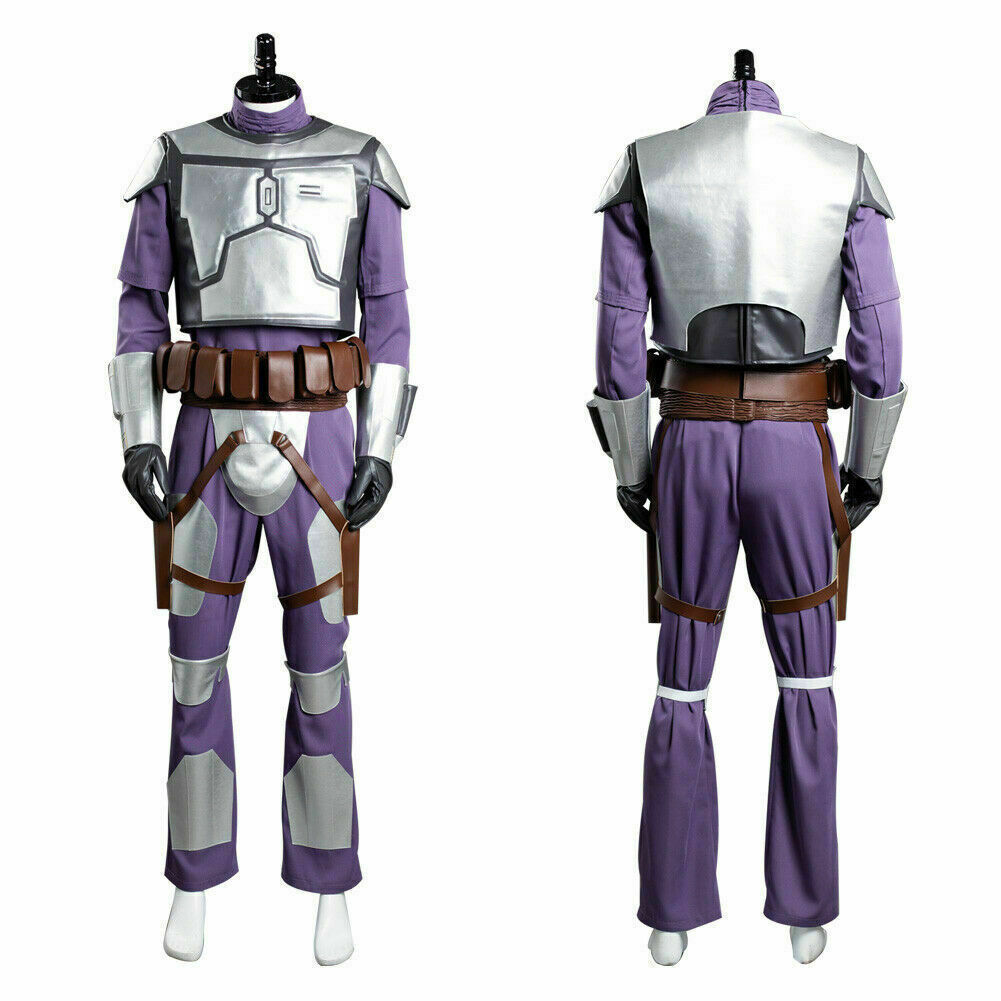 Star Wars Jango Fett Cosplay Costume Halloween Outfit Carnival Suit