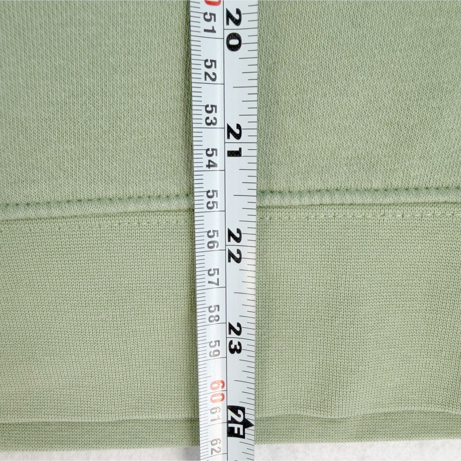 Champion Crewneck Sweatshirt XL Sage Green Relaxed Minimalist Retro and L pants.