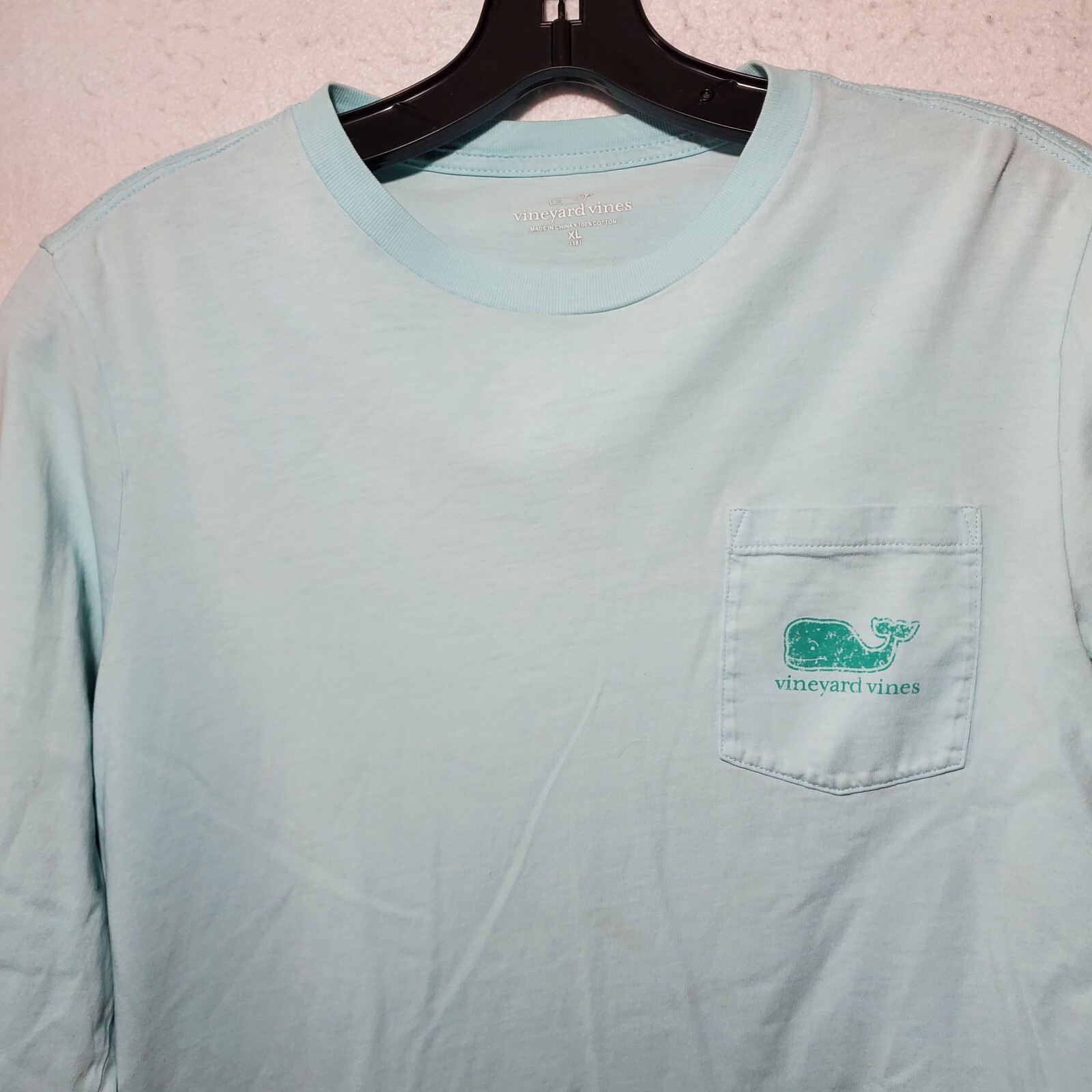Vineyard Vines Shirt Youth’s XL Long Sleeve Tshirt Green Boys