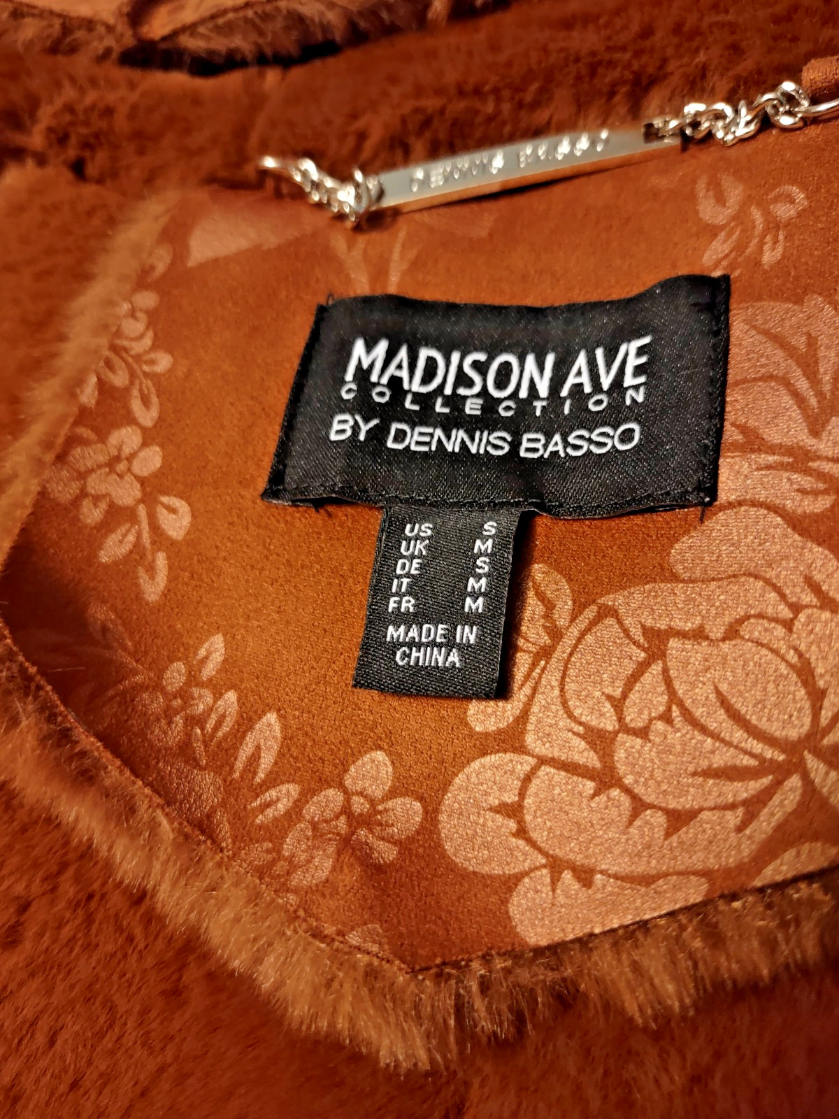 Madison Ave Collection by Dennis Basso floral print Womens Small