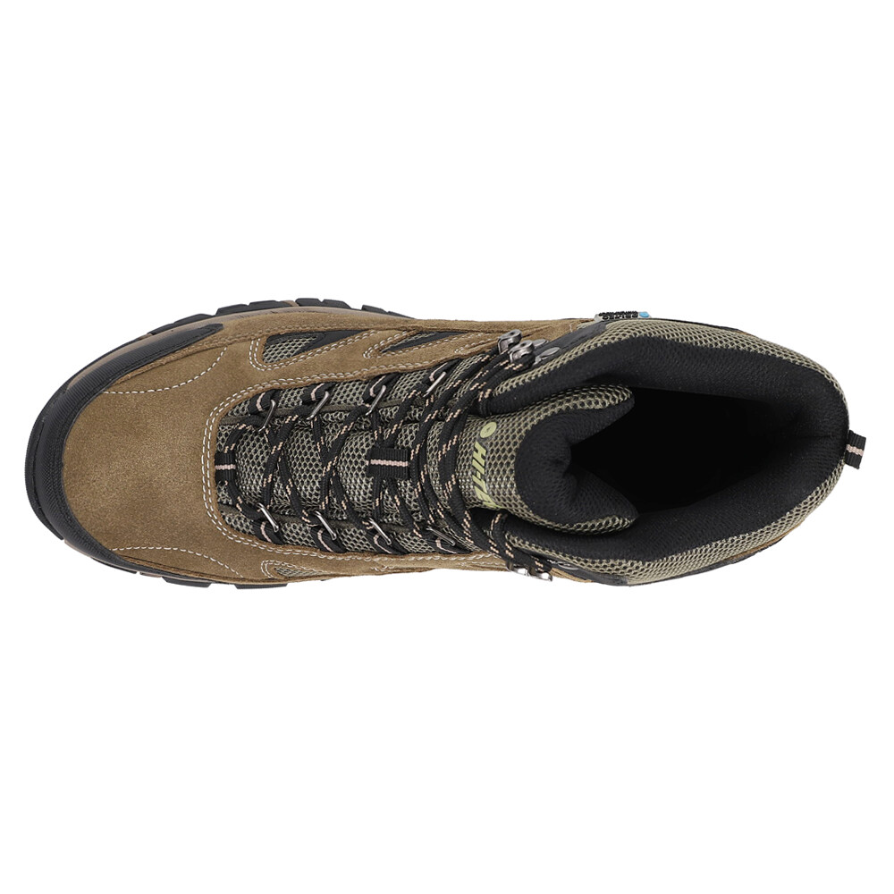 Hi-Tec Yosemite Mid Waterproof Round Toe Hiking Mens Brown Casual Boots CH80048