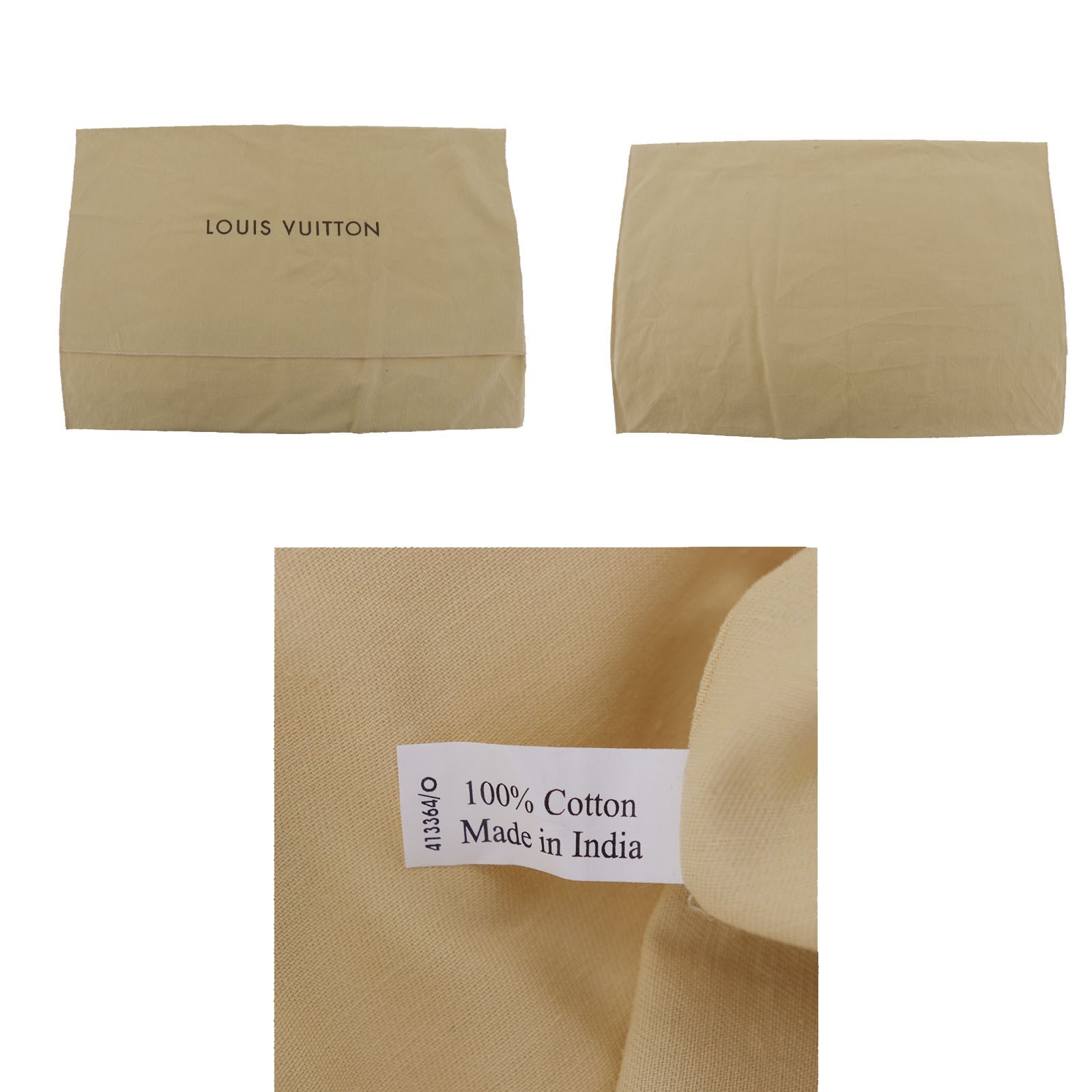 LOUIS VUITTON Dust Bag Flap Size 15.3 × 21.6in (39.0 × 55.0cm) 5pcs #EH411 S